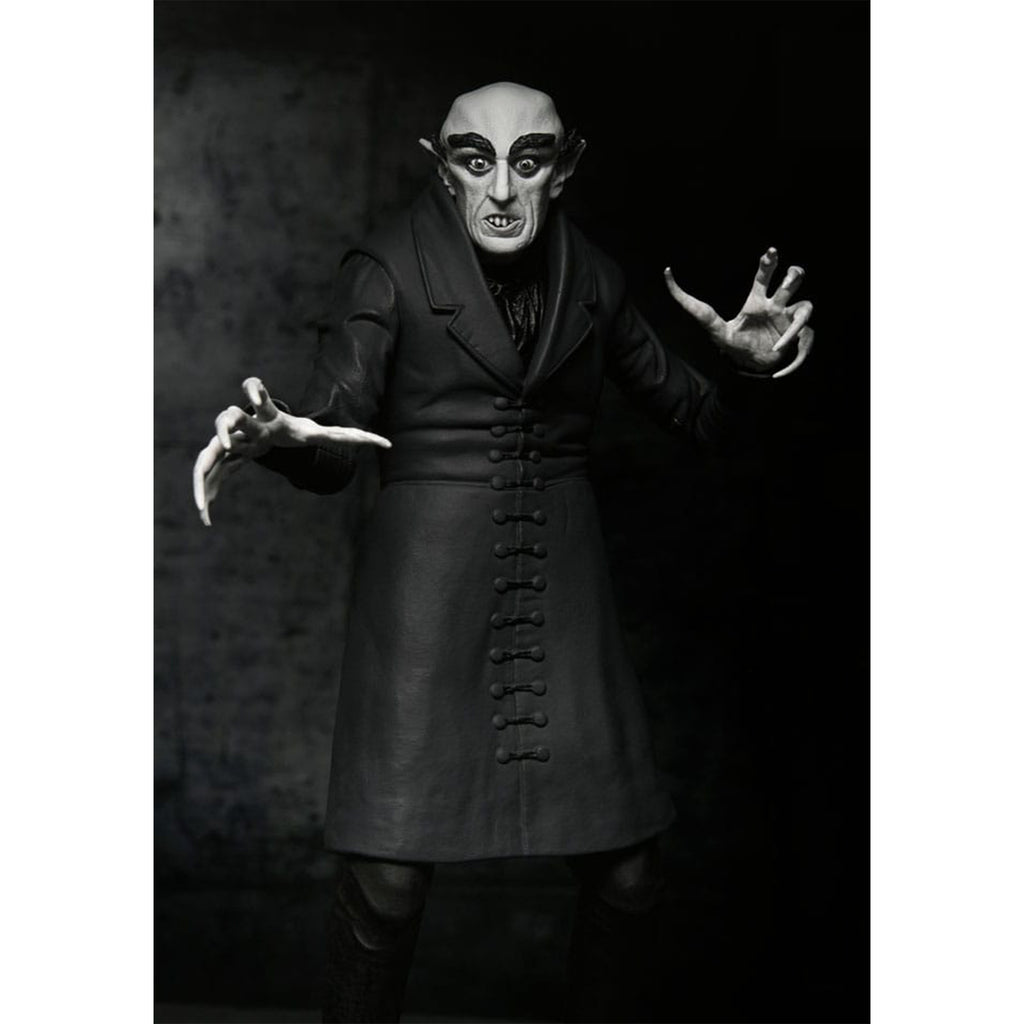 NECA Nosferatu 1922 Ultimate Count Orlok Black And White Action Figure 2024 18cm – Universal Monsters, NECA, 18 cm, 2023, brand new collector item, Uncanny Collectibles Dublin Ireland