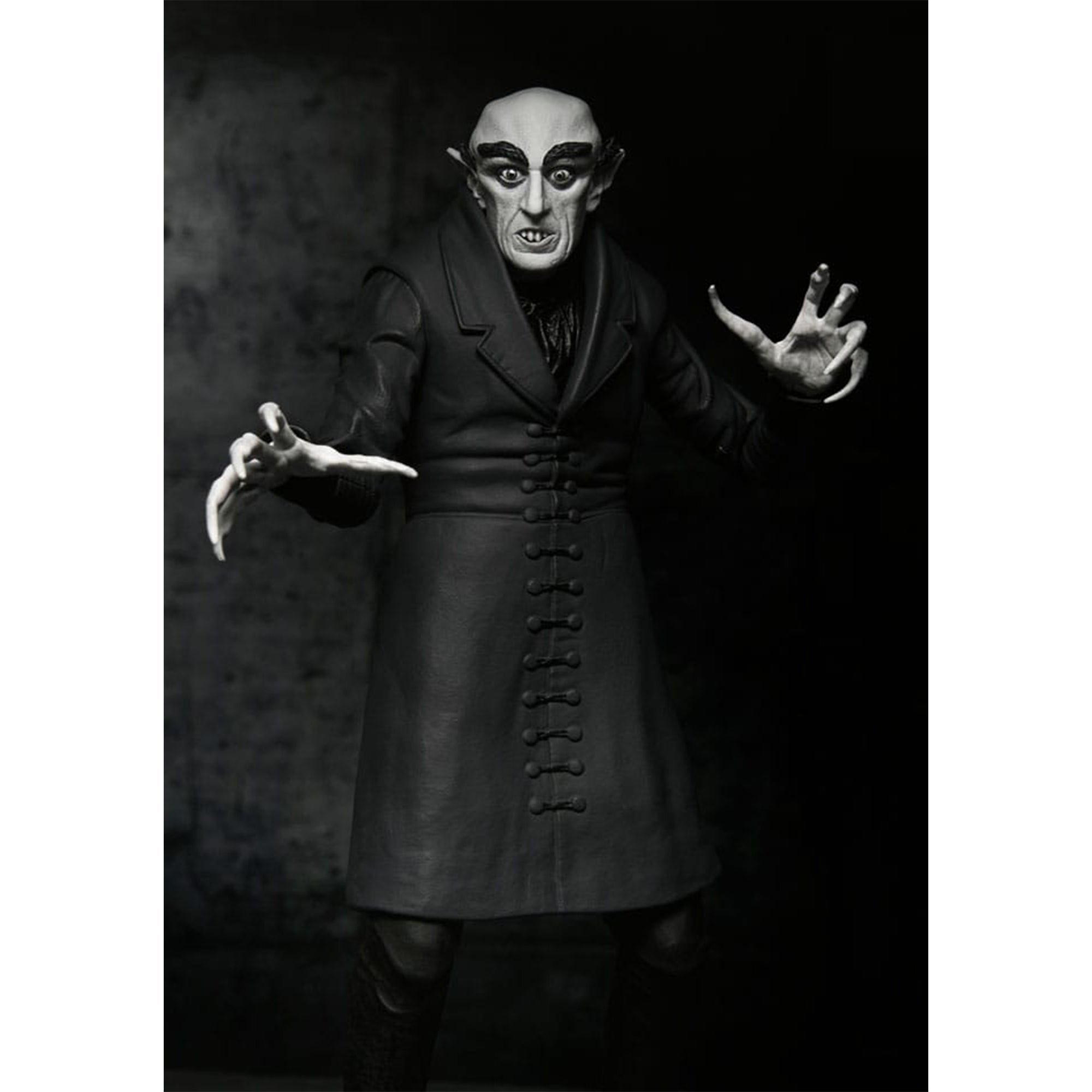 NECA Nosferatu 1922 Ultimate Count Orlok Black And White Action Figure 2024 18cm
