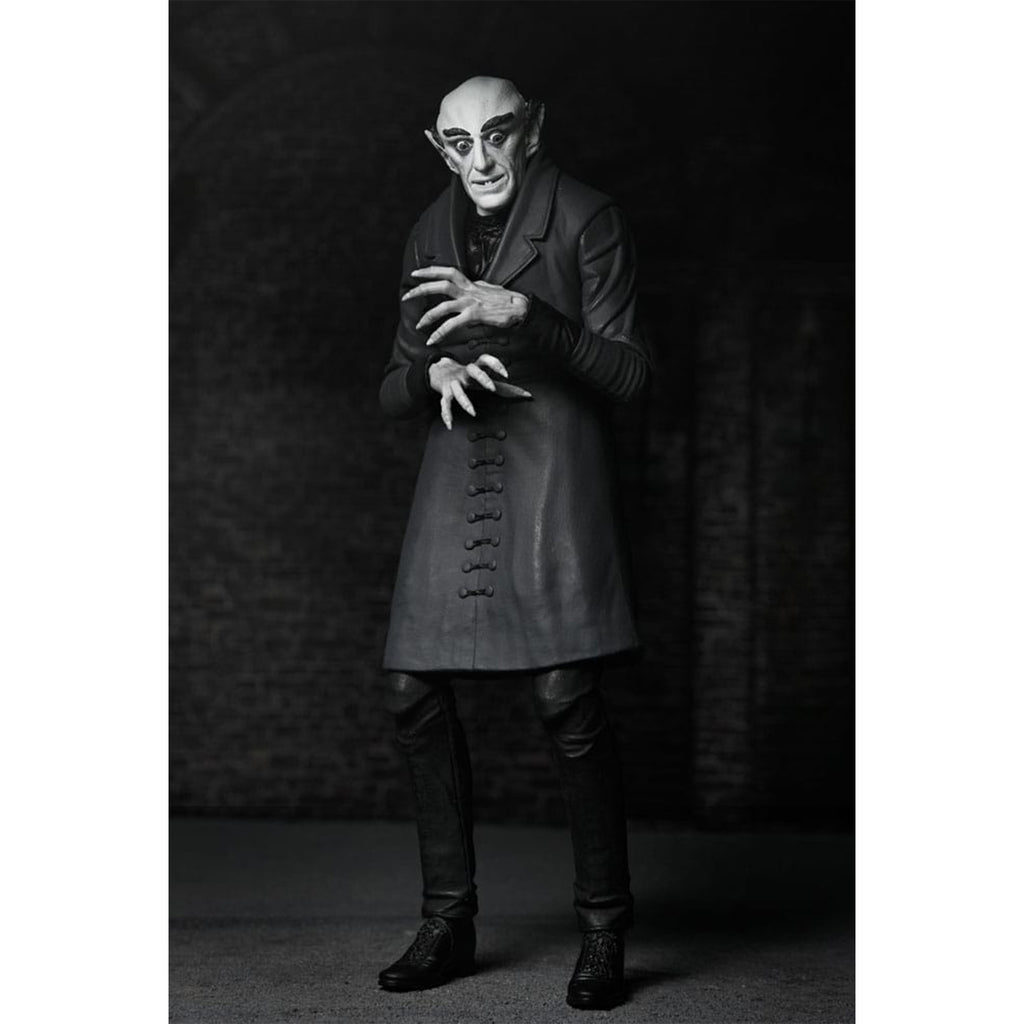 NECA Nosferatu 1922 Ultimate Count Orlok Black And White Action Figure 2024 18cm – Universal Monsters, NECA, 18 cm, 2023, brand new collector item, Uncanny Collectibles Dublin Ireland