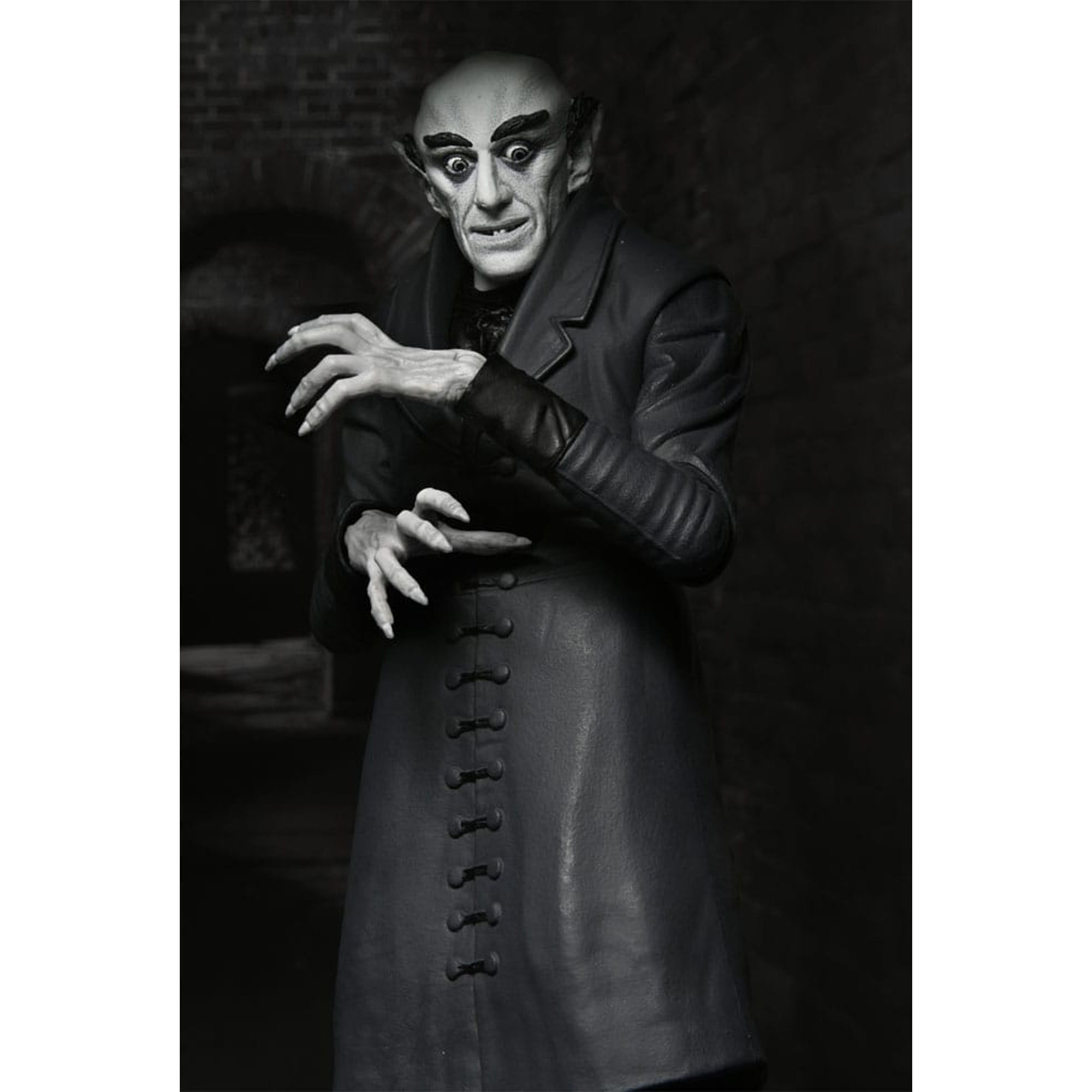 NECA Nosferatu 1922 Ultimate Count Orlok Black And White Action Figure 2024 18cm