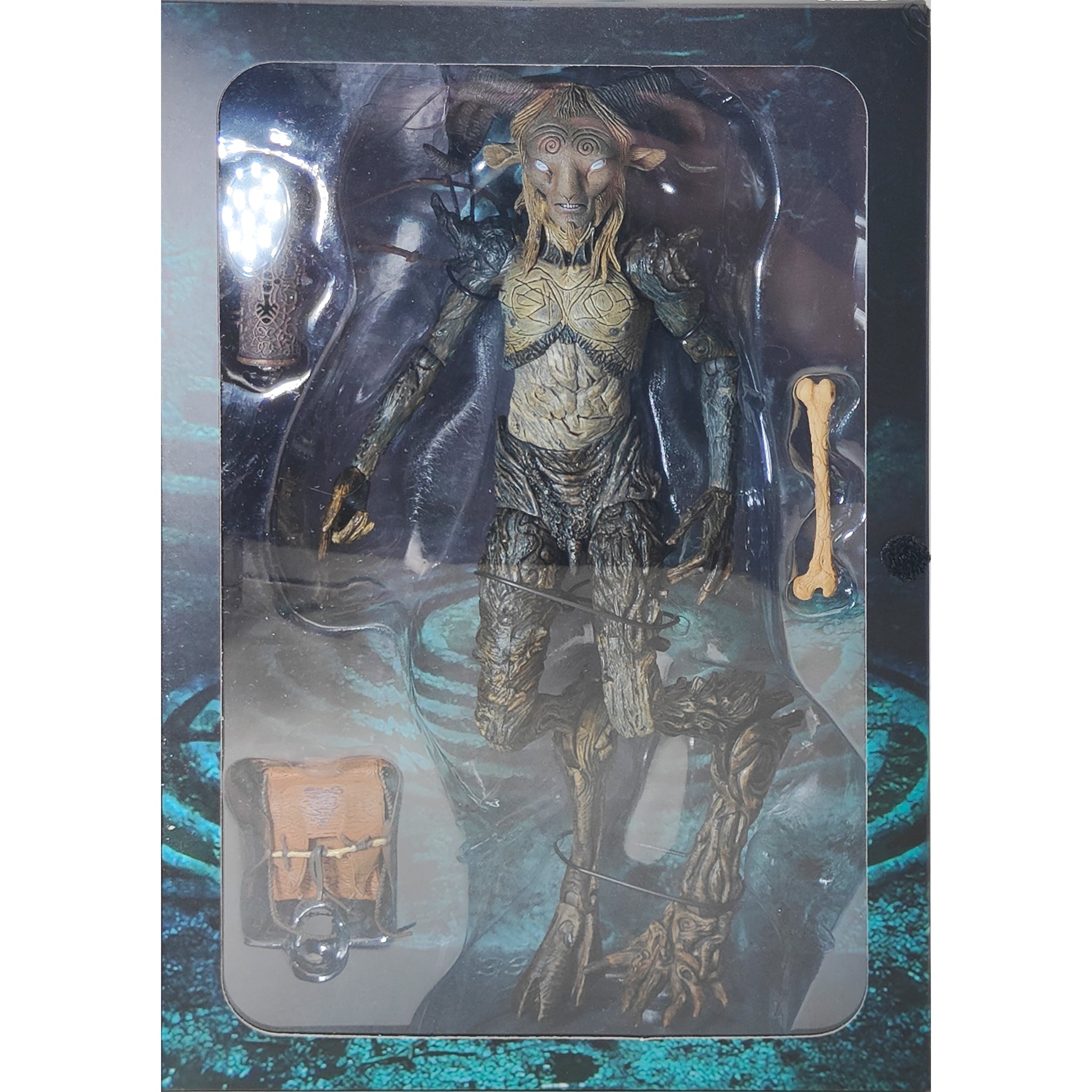 NECA Pans Labyrinth Old Faun Action Figure 23cm Guillermo Del Toro Signature Collection – Horror, NECA, 23 cm, 2020, pre-owned collector piece, Uncanny Collectibles Dublin Ireland