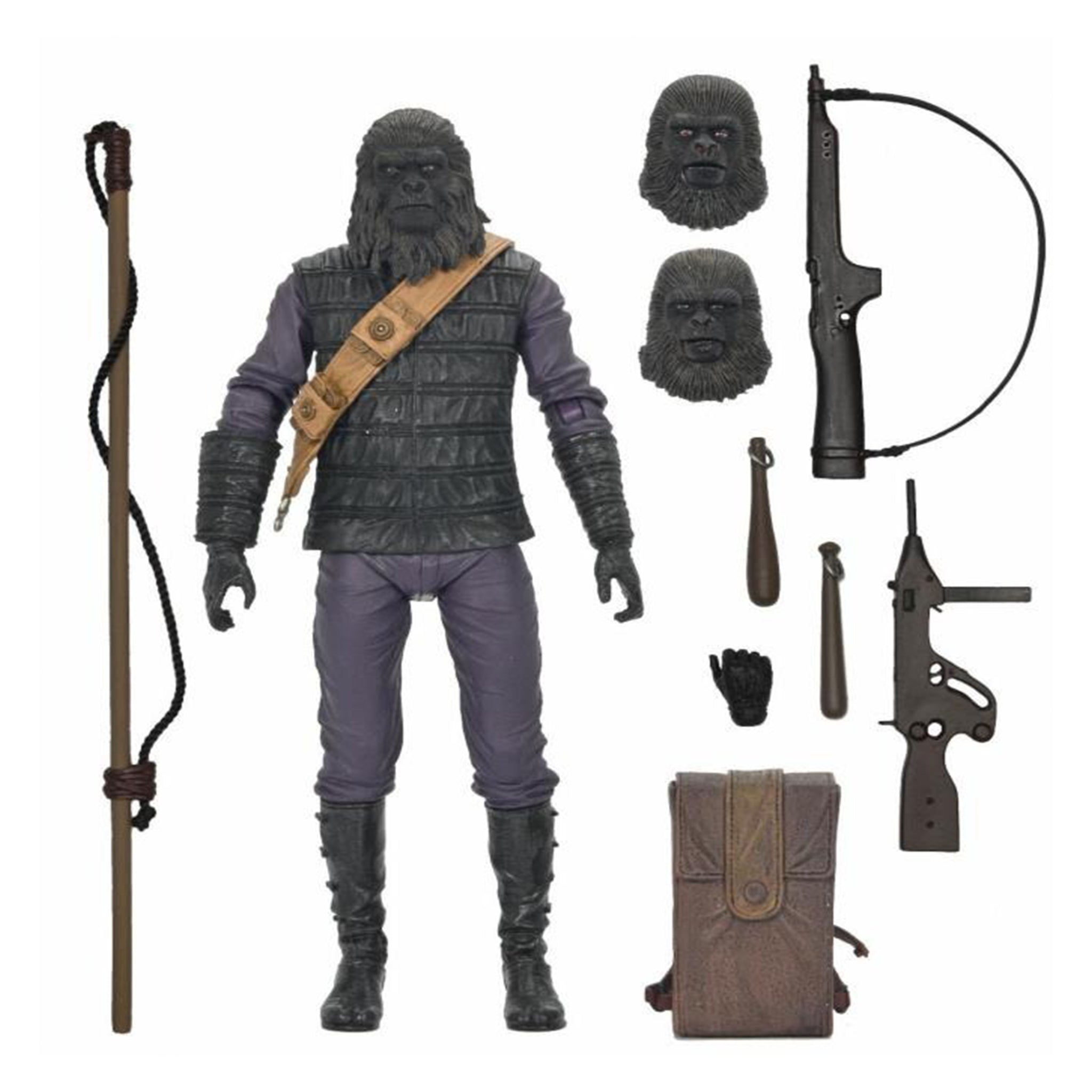 Neca Planet Of The Apes Ultimate Gorilla Soldier Action Figure 18cm