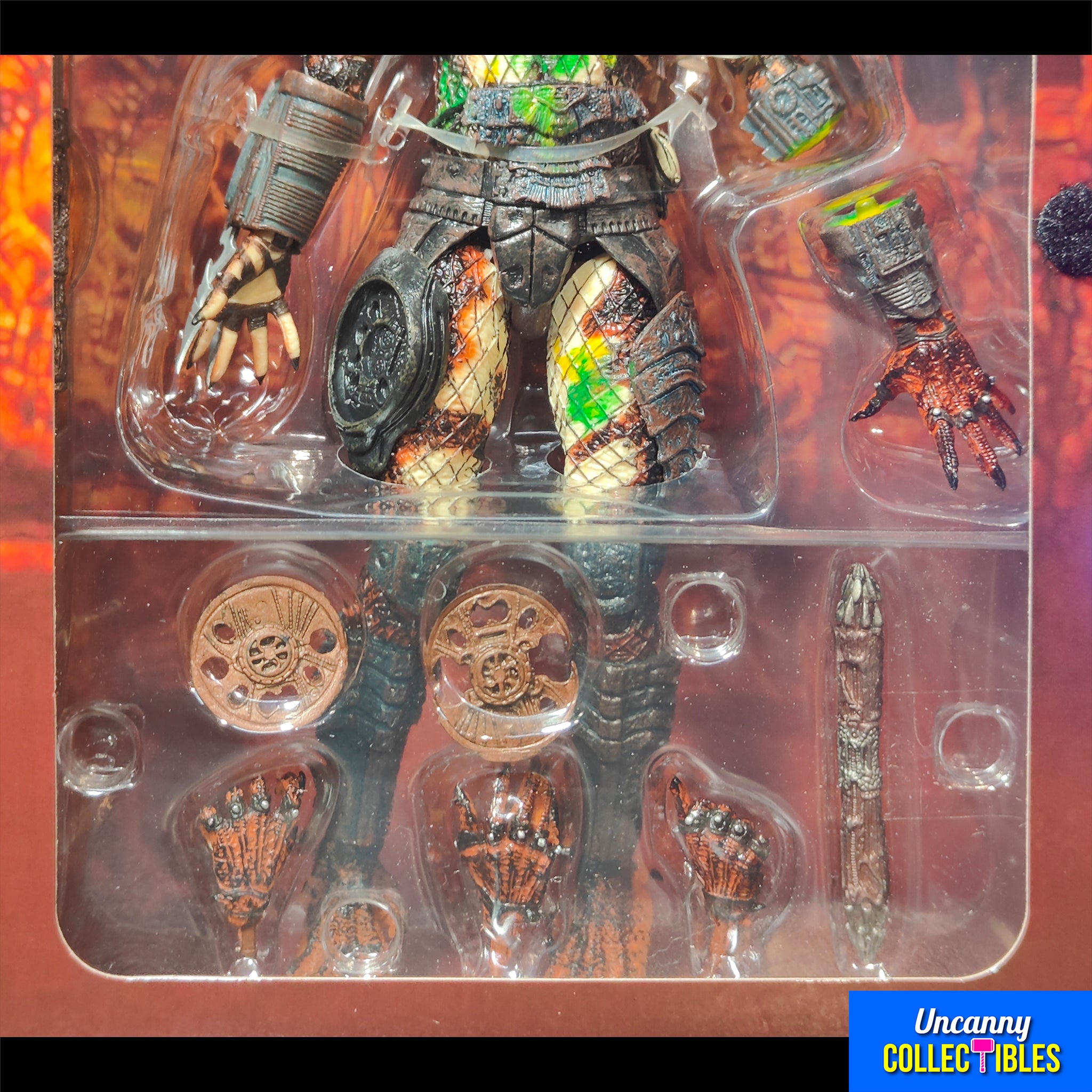 NECA Predator 2 Ultimate Battle Damaged City Hunter Predator Action Figure 20cm