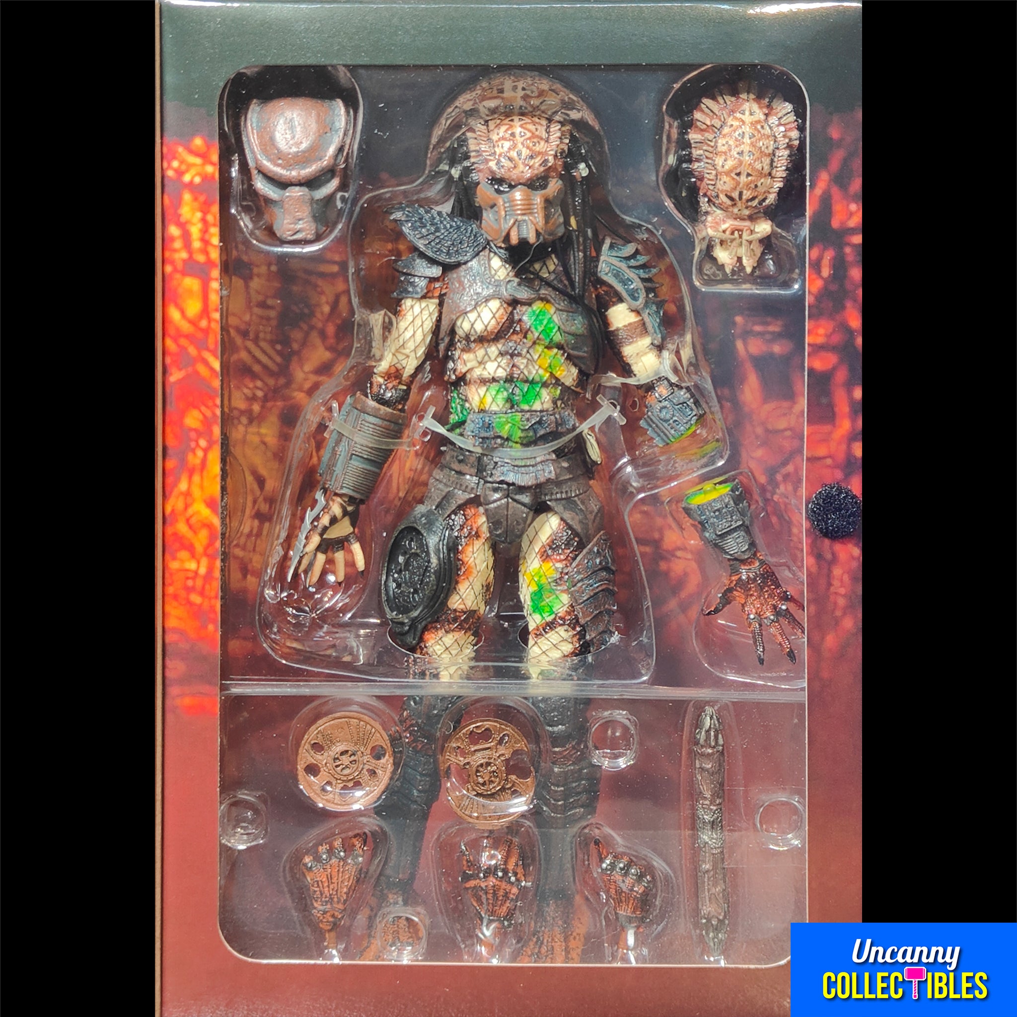 NECA Predator 2 Ultimate Battle Damaged City Hunter Predator Action Figure 20cm