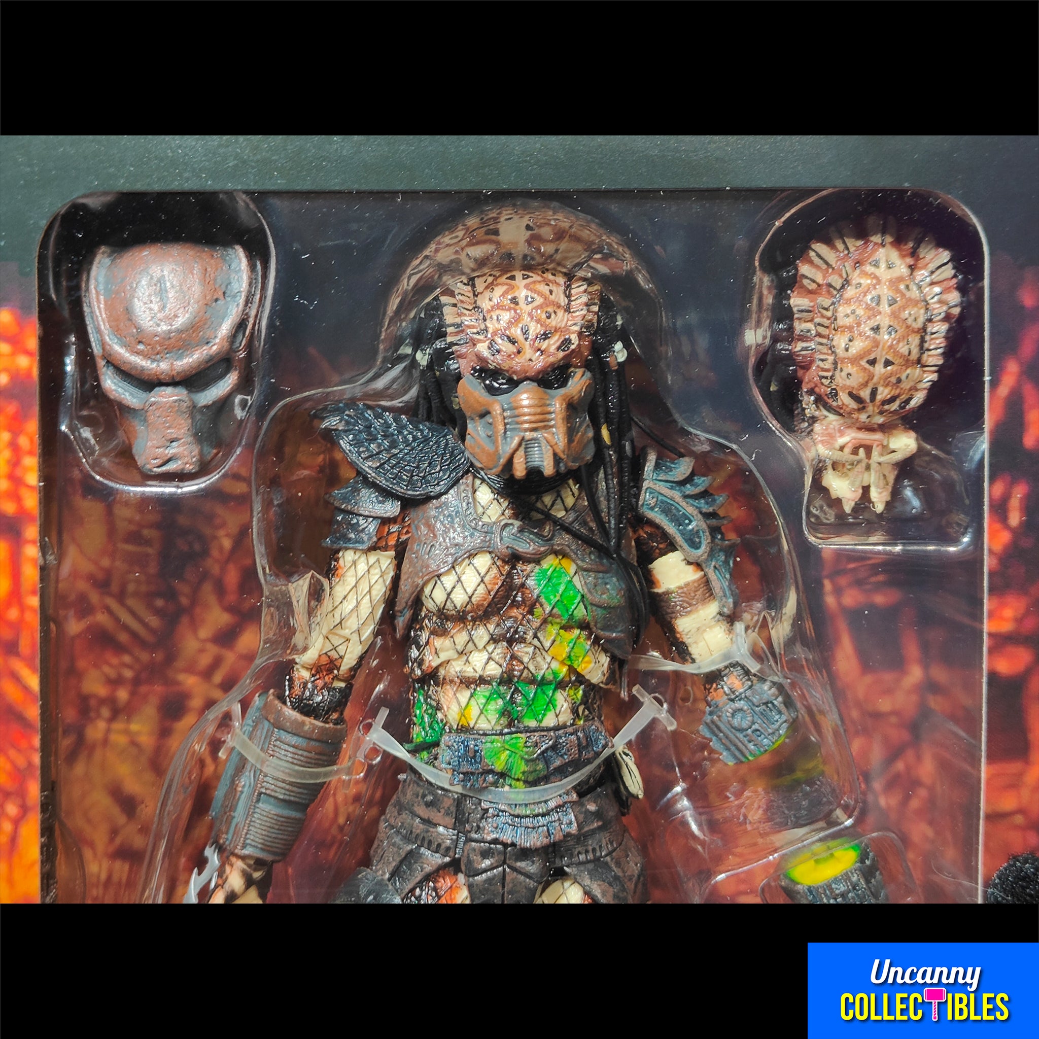 NECA Predator 2 Ultimate Battle Damaged City Hunter Predator Action Figure 20cm