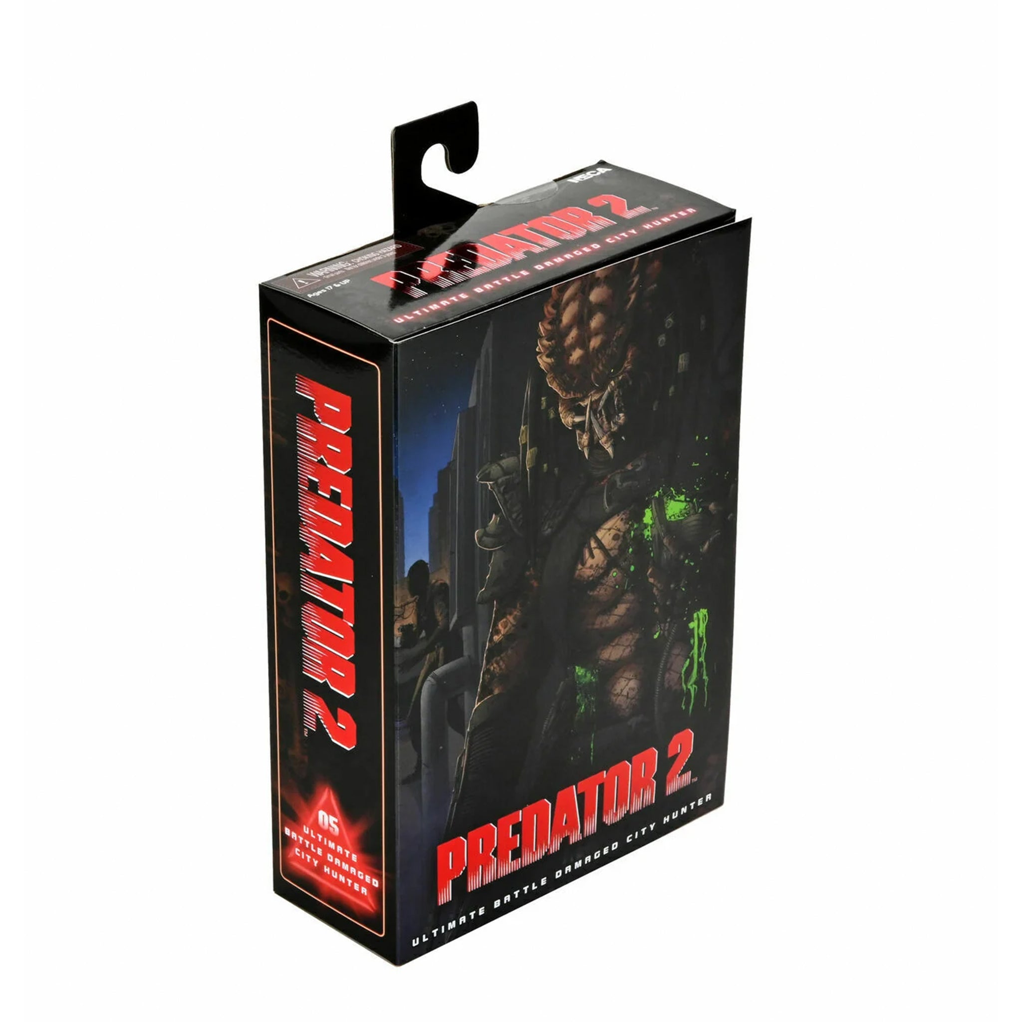 NECA Predator 2 Ultimate Battle Damaged City Hunter Predator Action Figure 20cm