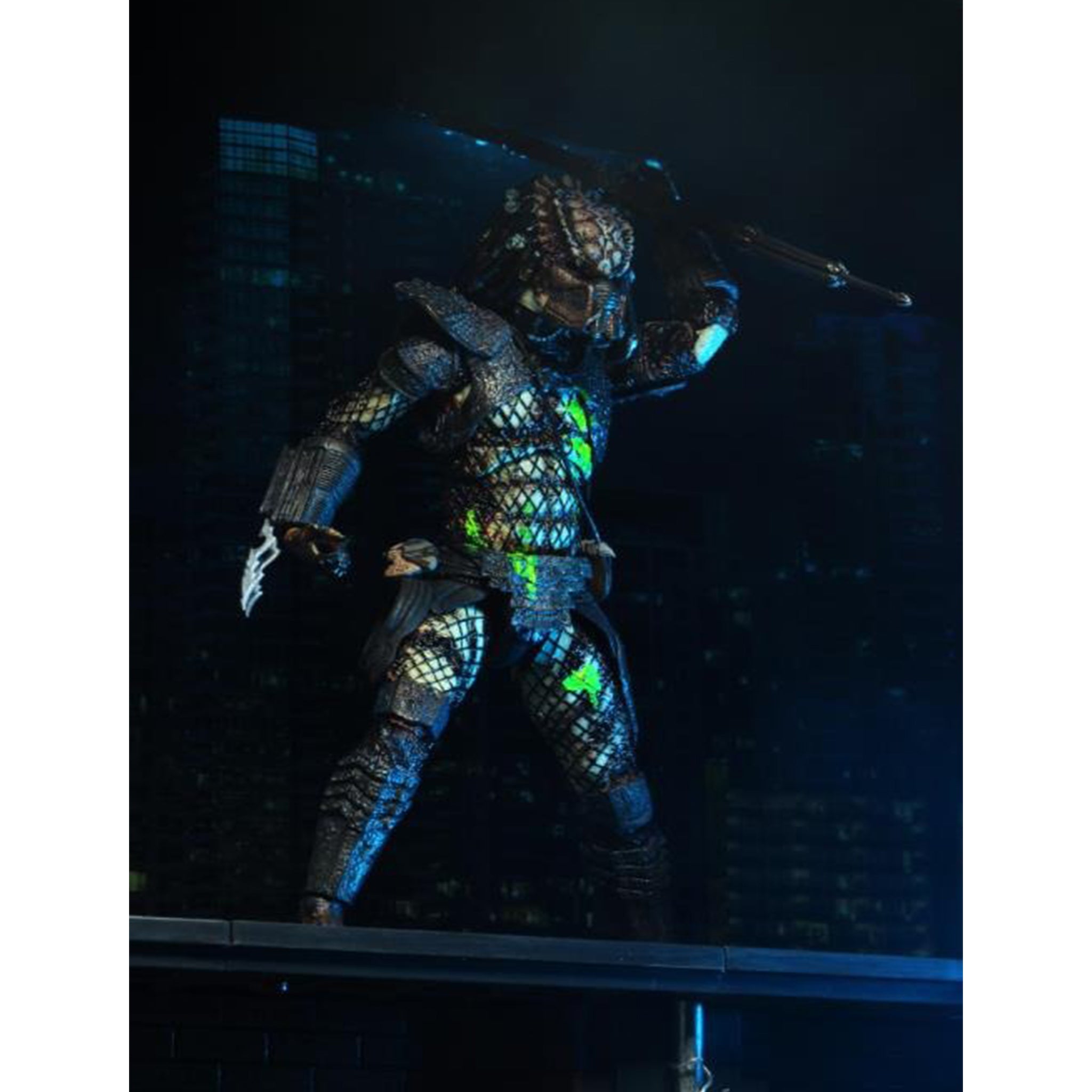 NECA Predator 2 Ultimate Battle Damaged City Hunter Predator Action Figure 20cm