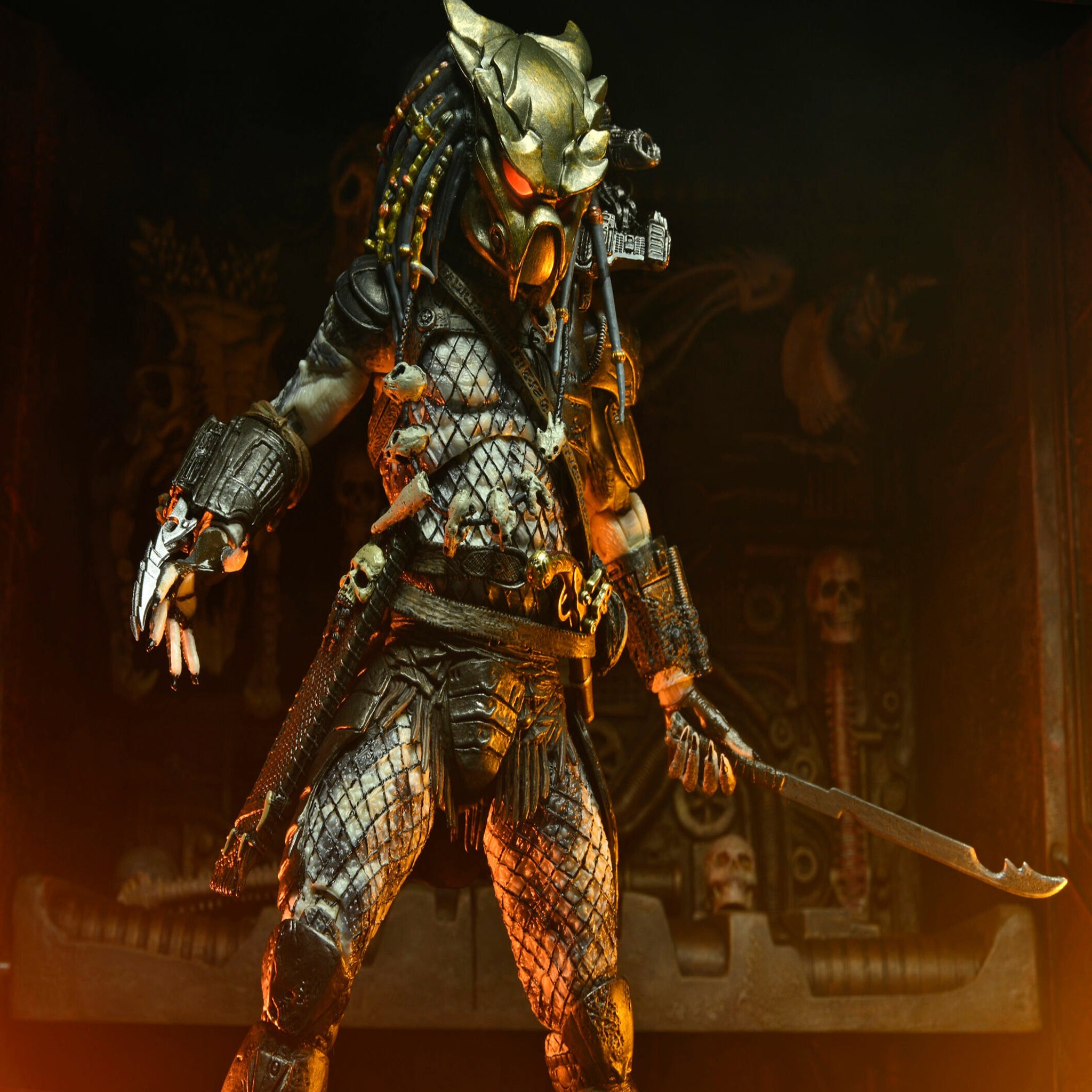 NECA Predator 2 Ultimate Elder Predator Action Figure 20cm – Predator, NECA, 20 cm, brand new collector item, Uncanny Collectibles Dublin Ireland