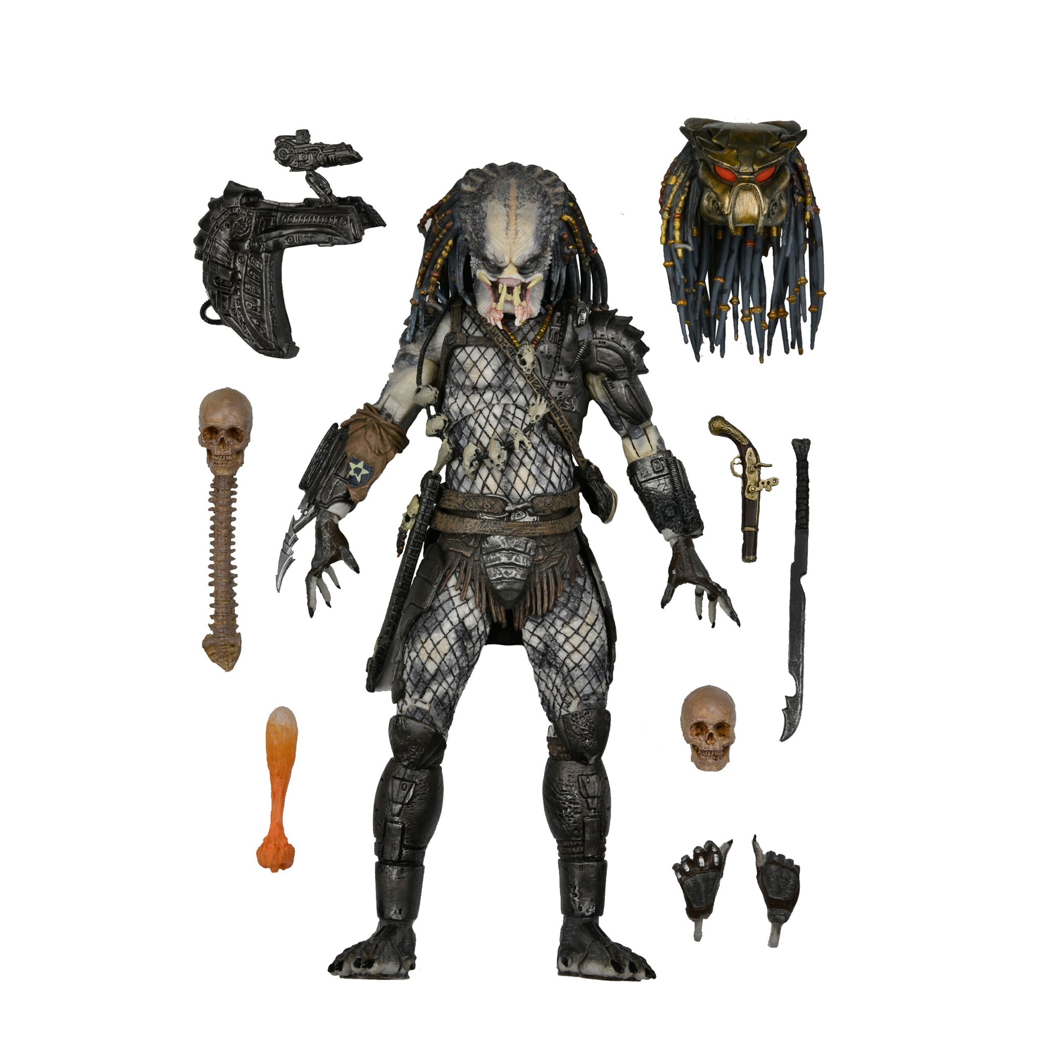 NECA Predator 2 Ultimate Elder Predator Action Figure 20cm – Predator, NECA, 20 cm, brand new collector item, Uncanny Collectibles Dublin Ireland