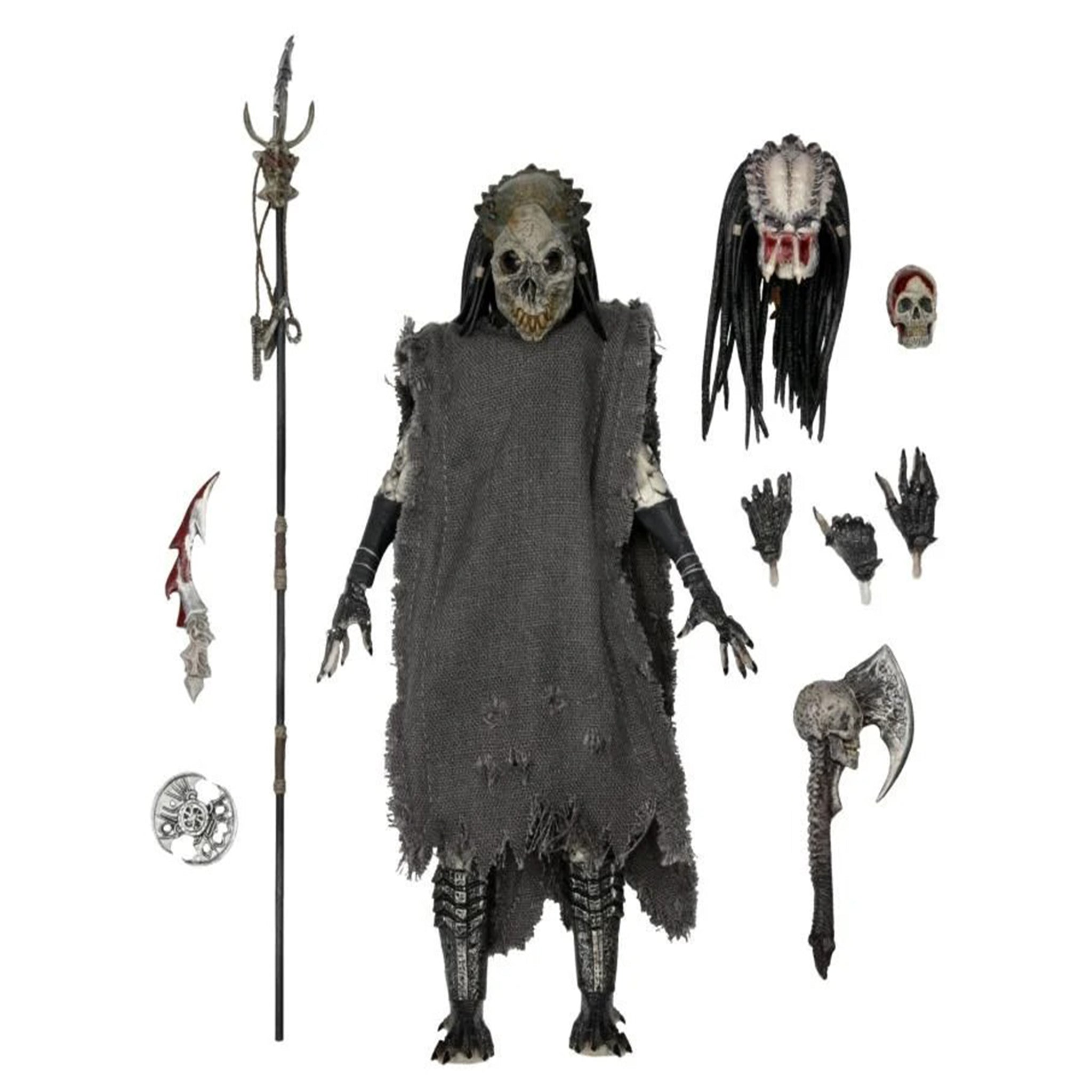 NECA Predator 2 Ultimate Shaman Predator Action Figure 20cm – Predator, NECA, 20 cm, brand new collector item, Uncanny Collectibles Dublin Ireland