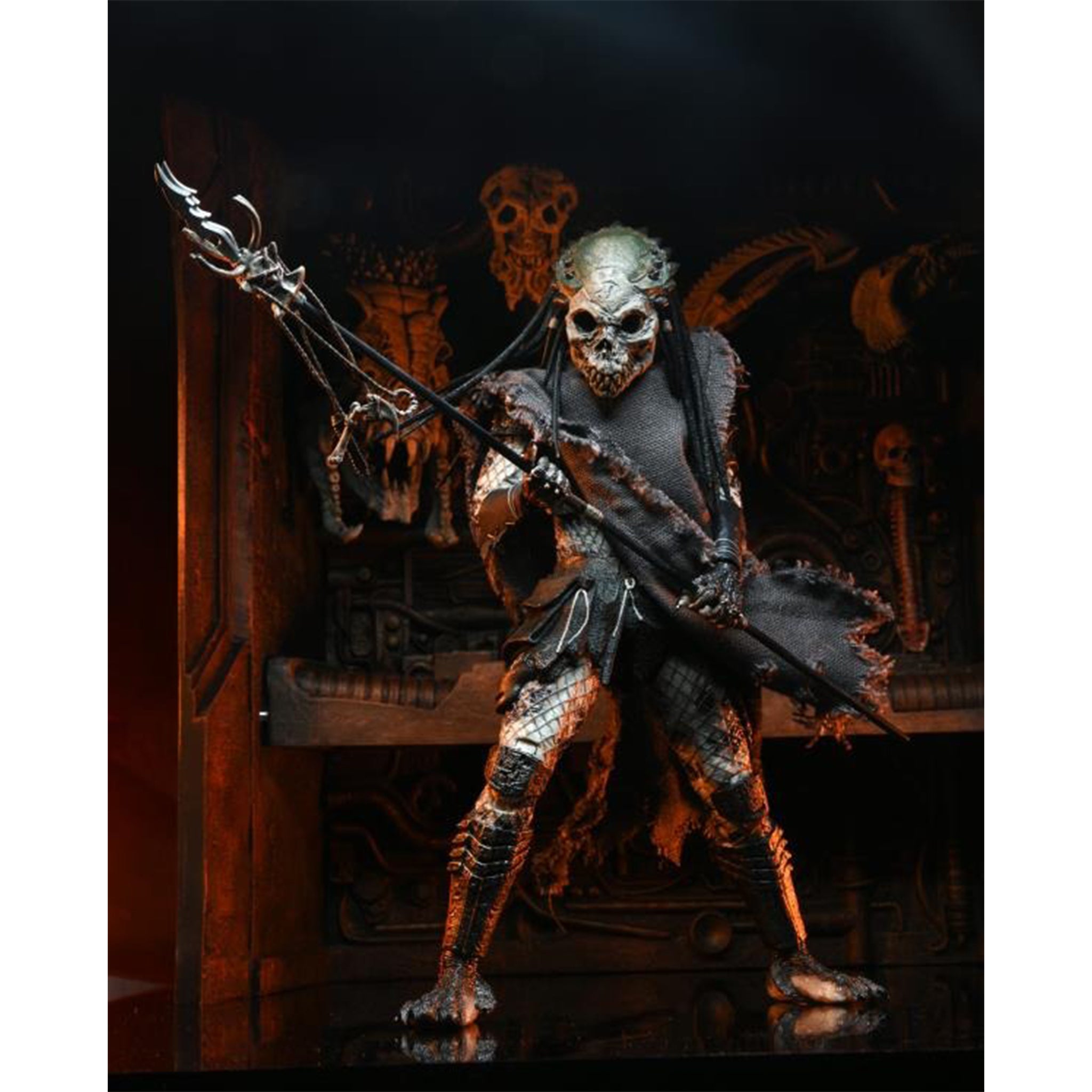NECA Predator 2 Ultimate Shaman Predator Action Figure 20cm – Predator, NECA, 20 cm, brand new collector item, Uncanny Collectibles Dublin Ireland