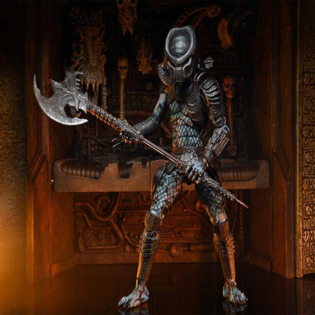 NECA Predator 2 Ultimate Warrior Predator 30th Anniversary Action Figure 20cm – Predator, NECA, 20 cm, brand new collector item, Uncanny Collectibles Dublin Ireland