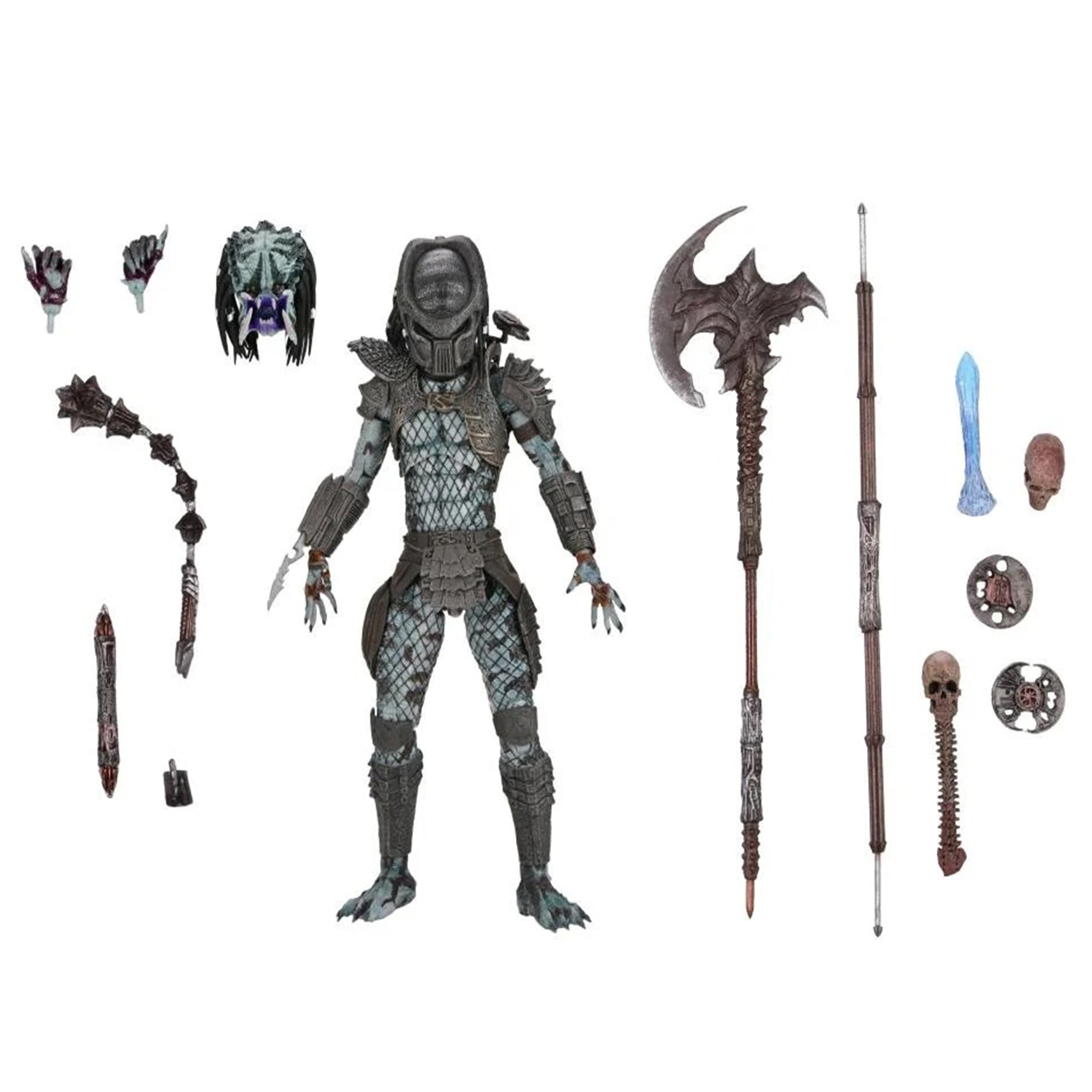 NECA Predator 2 Ultimate Warrior Predator 30th Anniversary Action Figure 20cm