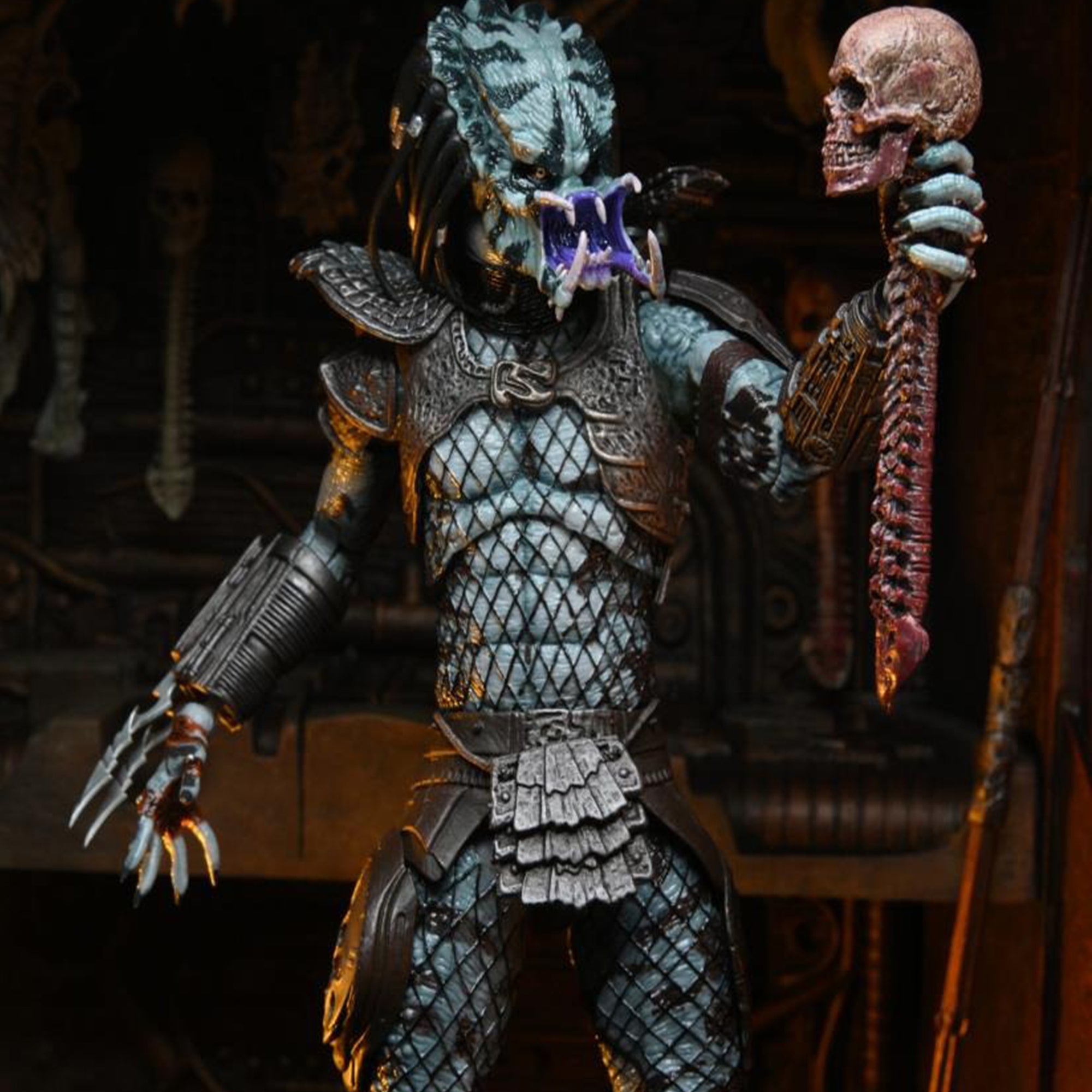 NECA Predator 2 Ultimate Warrior Predator 30th Anniversary Action Figure 20cm