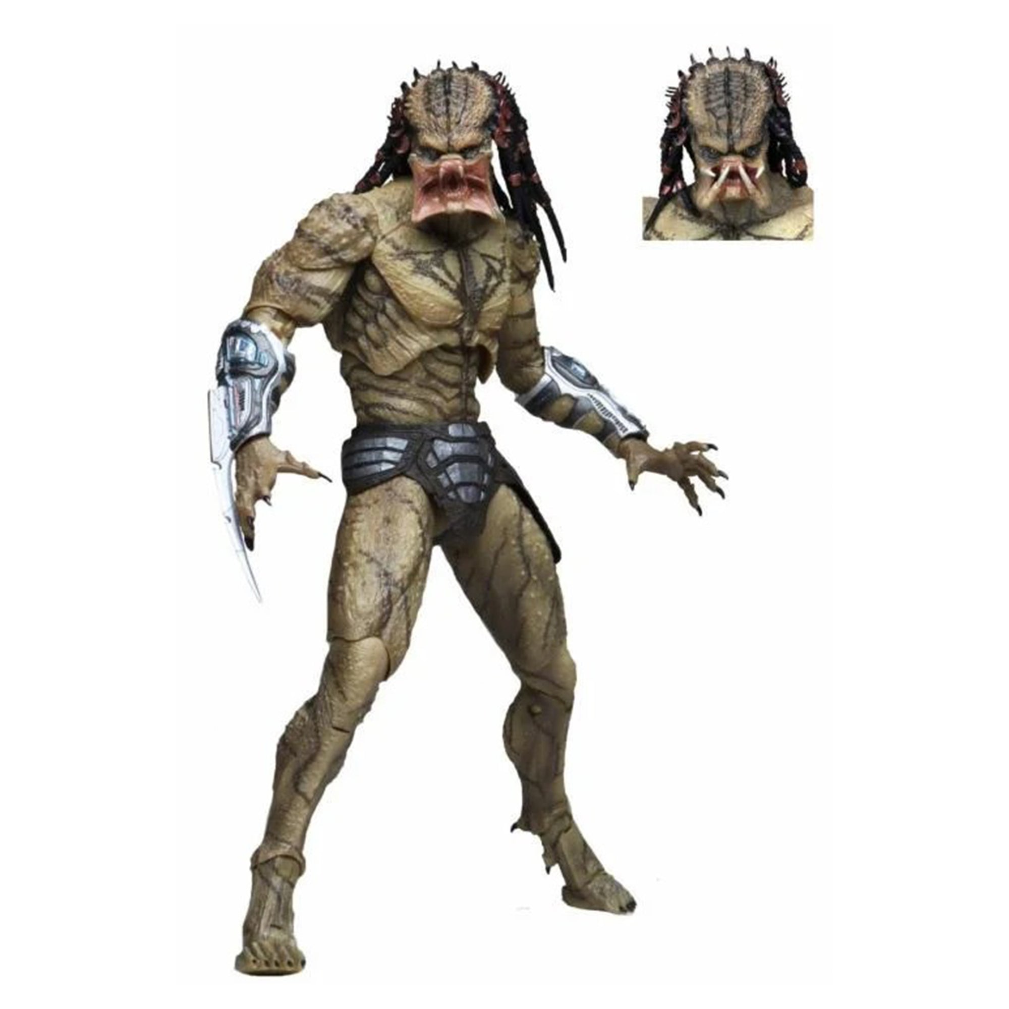 NECA Predator 2018 Deluxe Ultimate Unarmoured Assassin Predator Action Figure 30cm