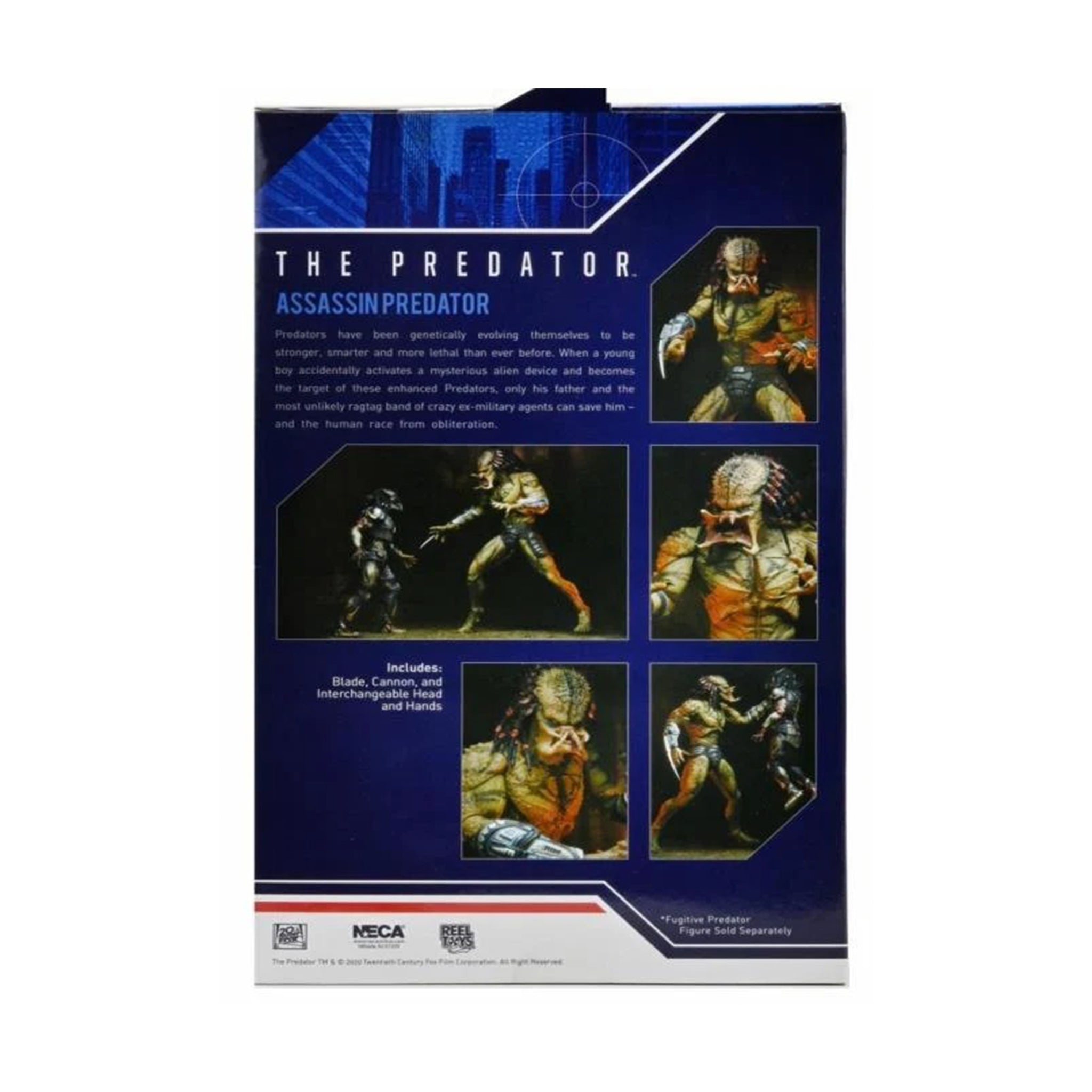 NECA Predator 2018 Deluxe Ultimate Unarmoured Assassin Predator Action Figure 30cm