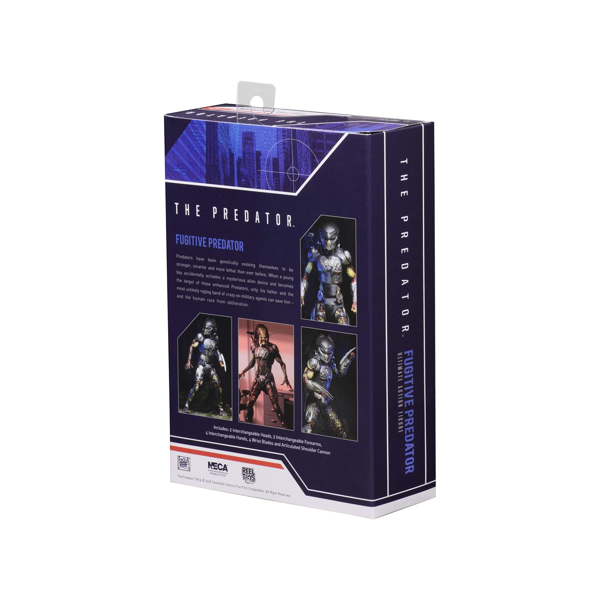 NECA Predator 2018 Ulitmate Fugitive Predator Action Figure 20cm