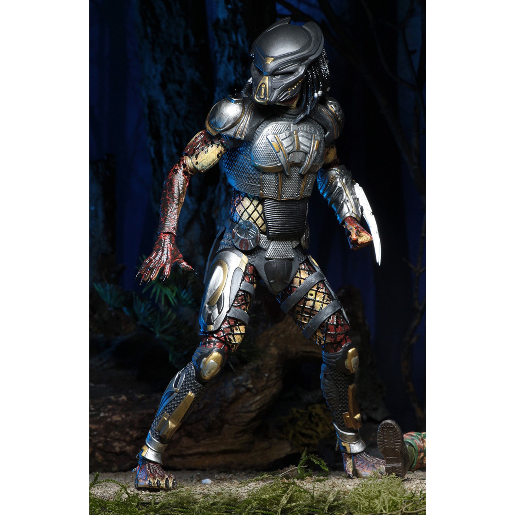 NECA Predator 2018 Ulitmate Fugitive Predator Action Figure 20cm – Predator, NECA, 20 cm, 2018, brand new collector item, Uncanny Collectibles Dublin Ireland