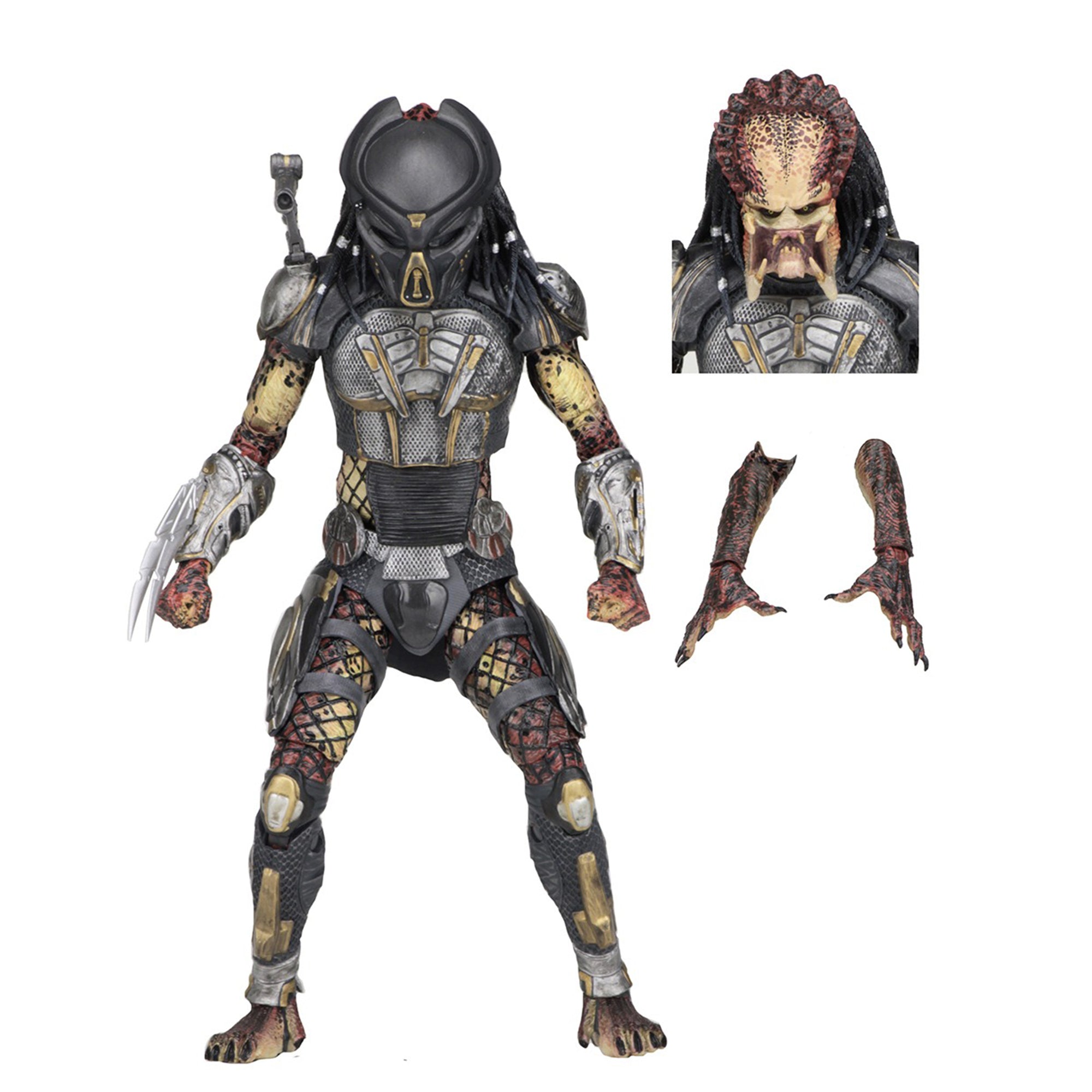 NECA Predator 2018 Ulitmate Fugitive Predator Action Figure 20cm