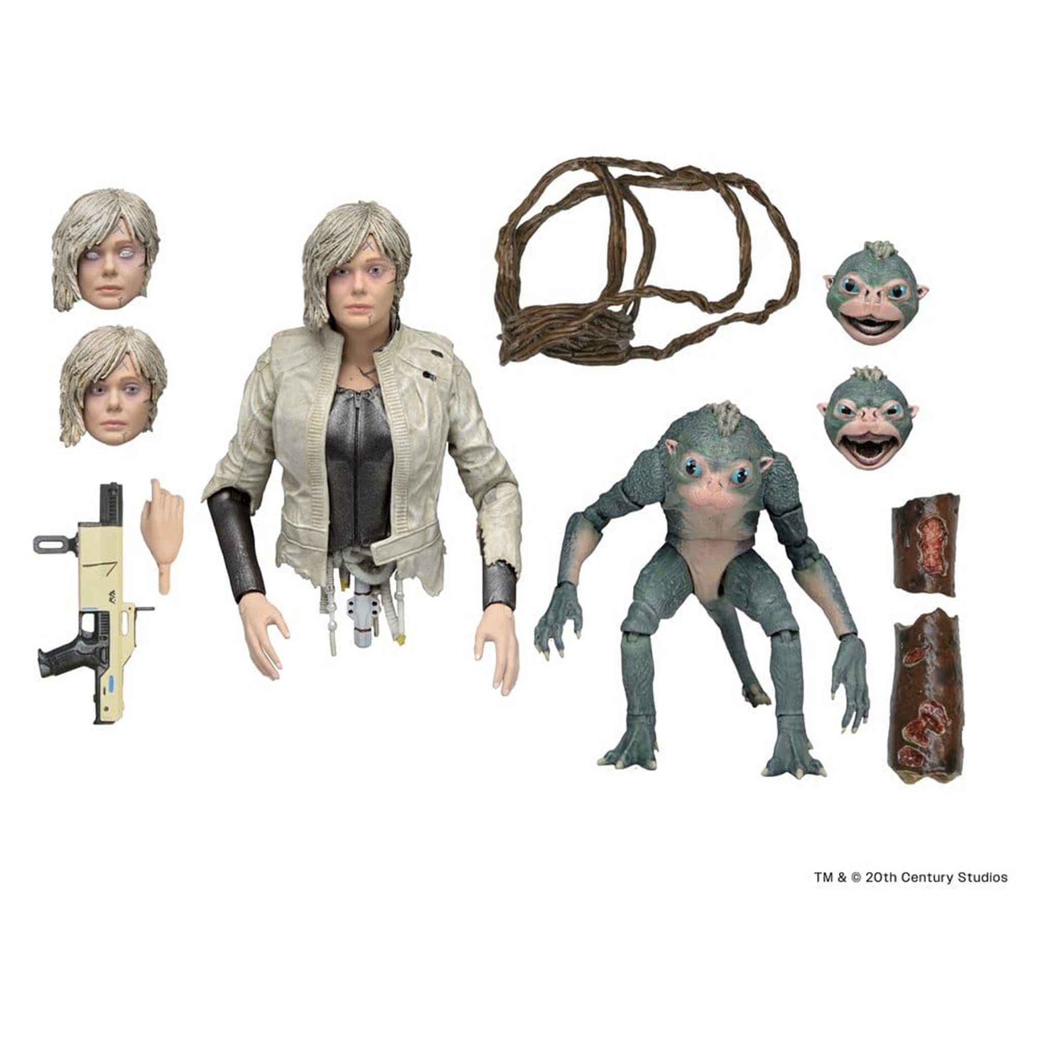 NECA Predator Badlands Ultimate Thia and Bud Action Figure 2-Pack – Predator, NECA, 18 cm, brand new collector item, Uncanny Collectibles Dublin Ireland