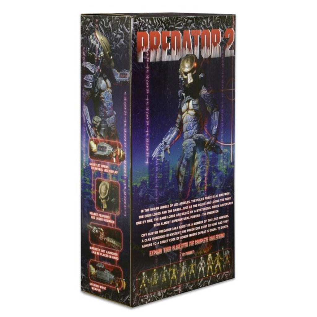 NECA Predator City Hunter 1/4 Scale Action Figure With LED Lights – photo 15 of 15