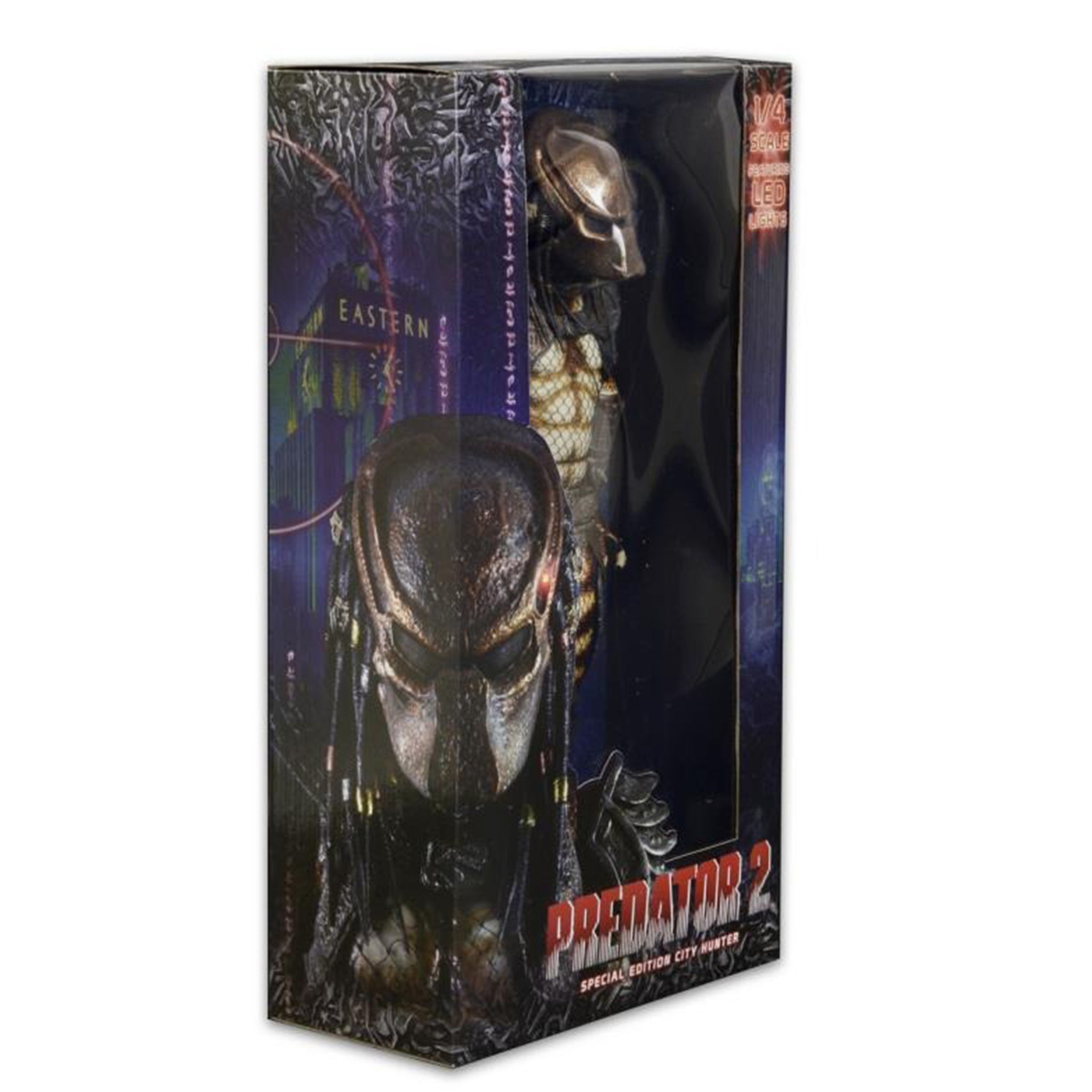 NECA Predator City Hunter 1/4 Scale Action Figure With LED Lights – photo 14 of 15