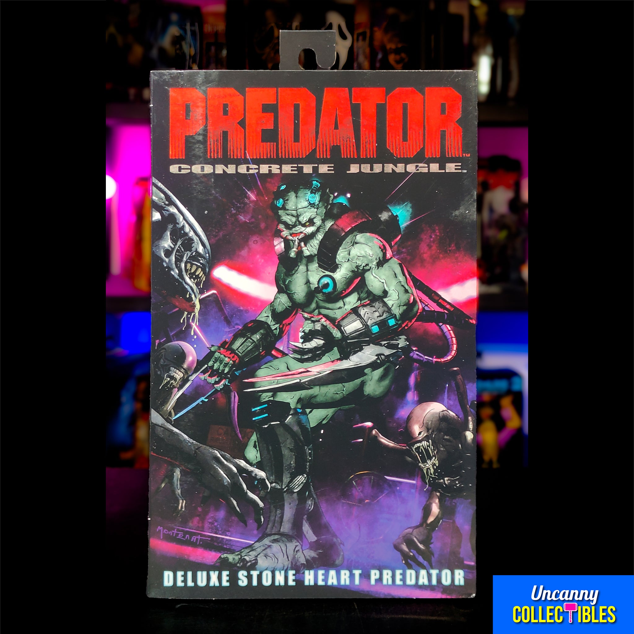 NECA Predator Concrete Jungle Deluxe Ultimate Stone Heart Predator Action Figure 25cm – photo 2 of 22