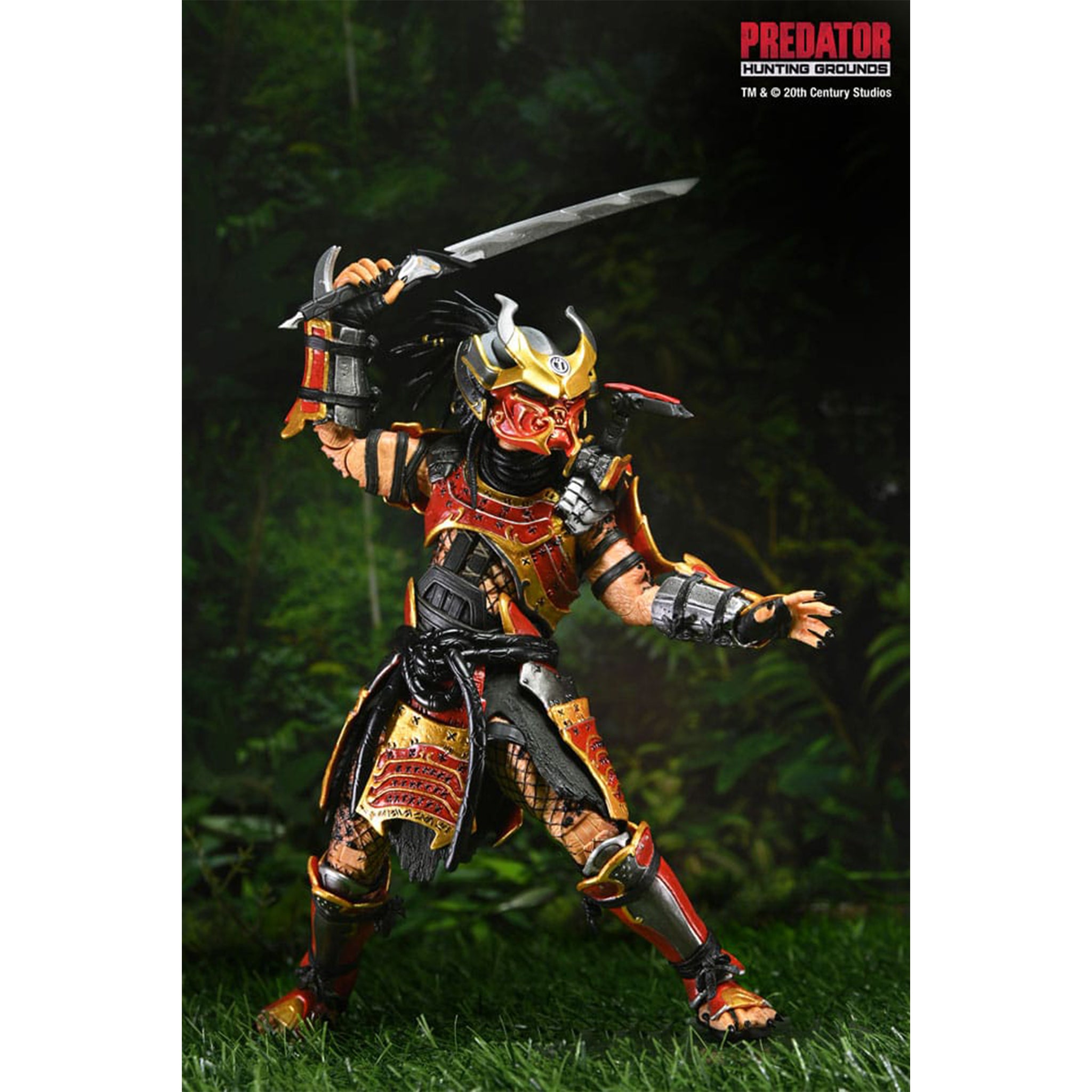 NECA Predator Hunting Grounds Ultimate Samurai Predator Action Figure