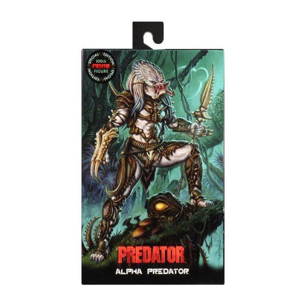 NECA Predator Ultimate Alpha Predator 100th Edition Action Figure 20cm – Predator, NECA, 20 cm, brand new collector item, Uncanny Collectibles Dublin Ireland