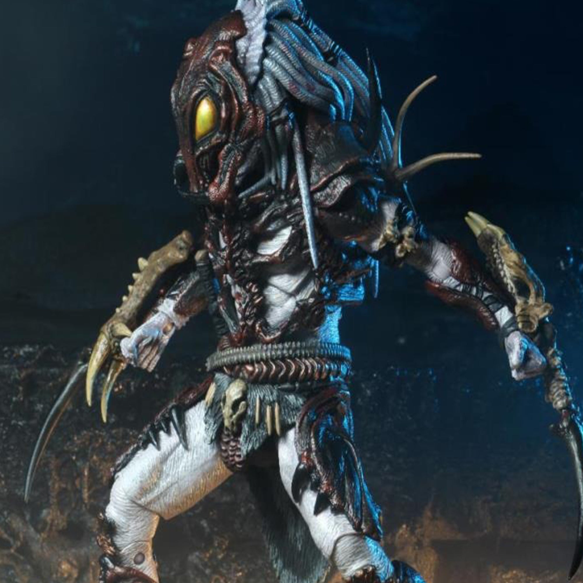 NECA Predator Ultimate Alpha Predator 100th Edition Action Figure 20cm