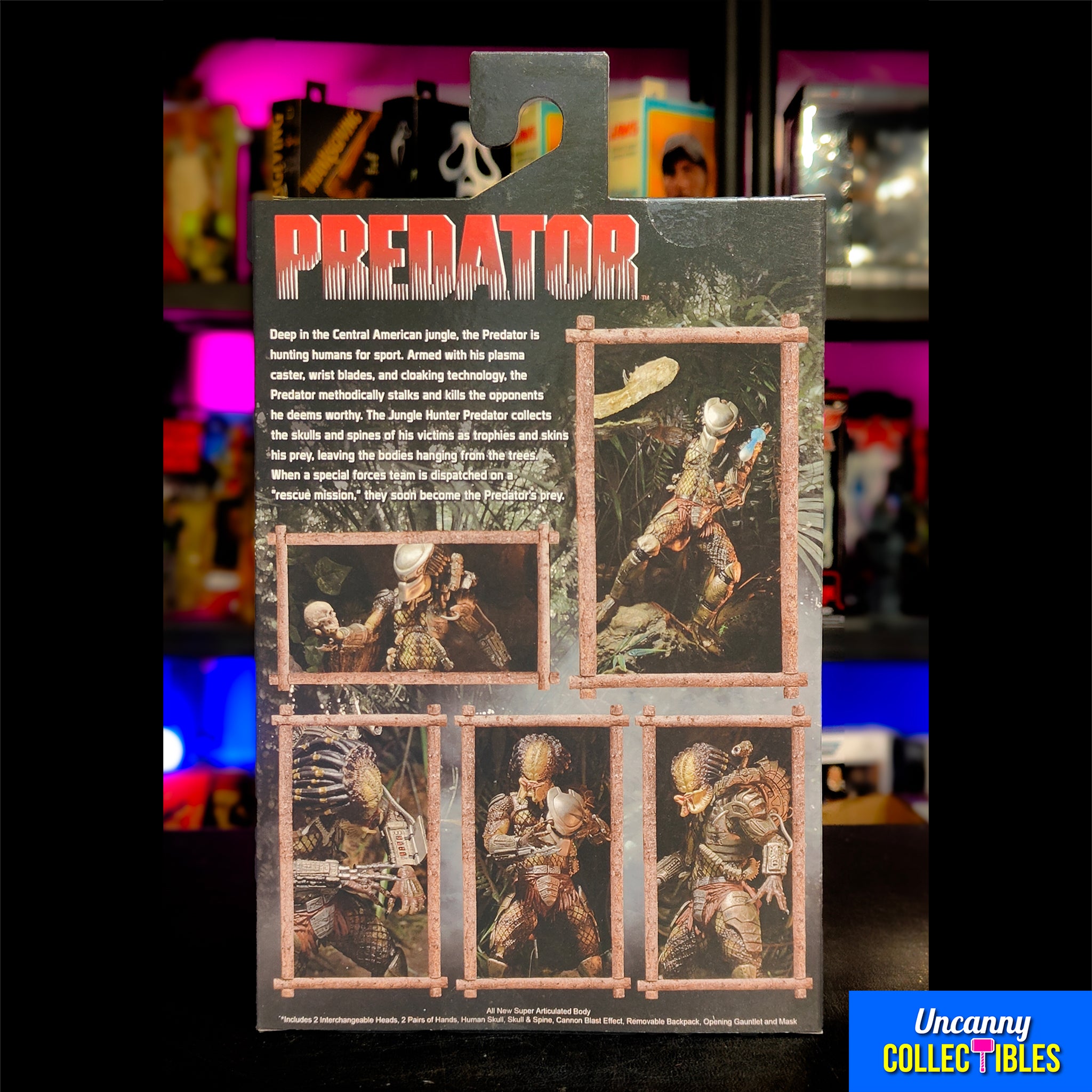NECA Predator Ultimate Jungle Hunter Action Figure 20cm – Predator, NECA, 20 cm, brand new collector item, Uncanny Collectibles Dublin Ireland
