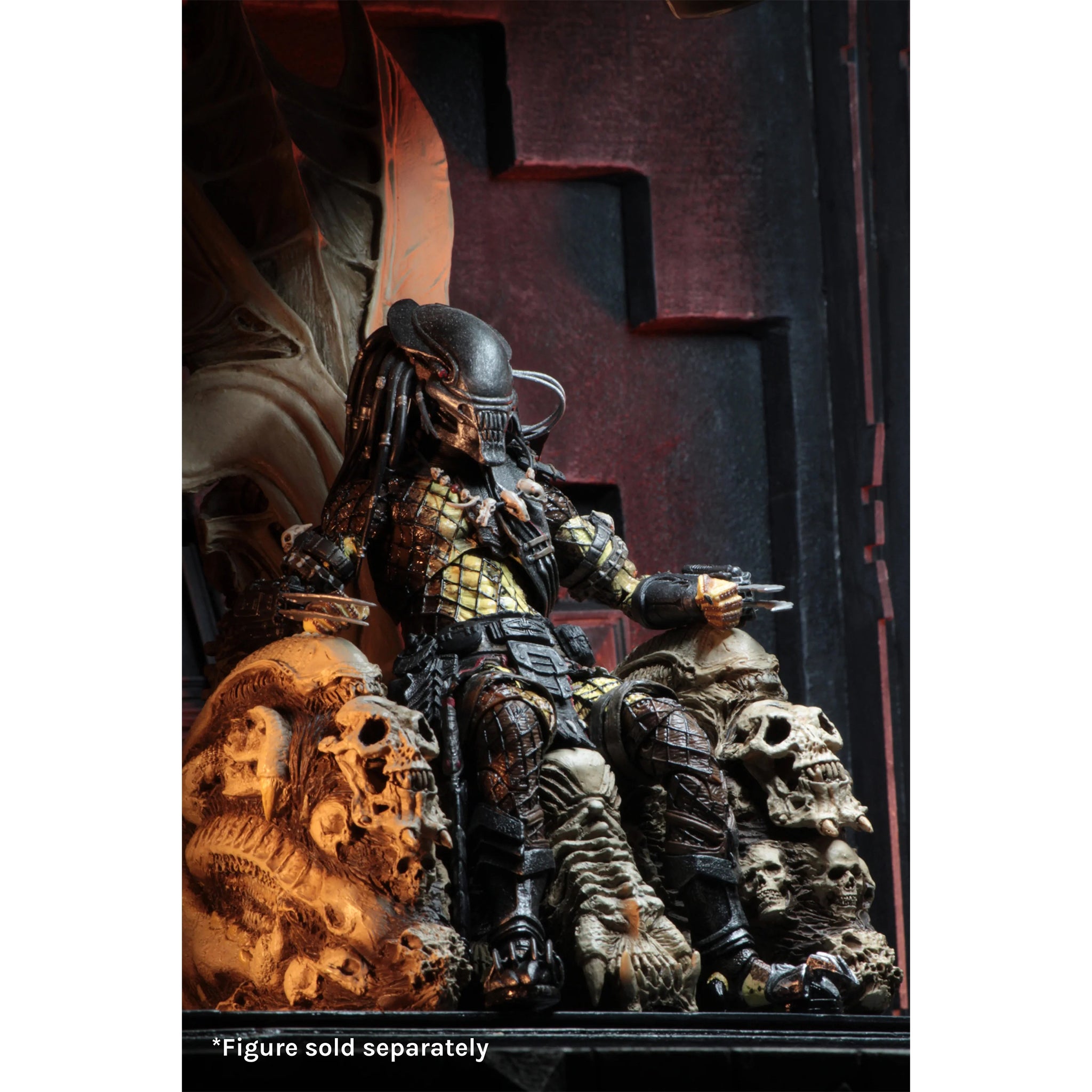 NECA Predator Ultimate Predator Throne 7 Inch Scale Action Figure Diorama – photo 13 of 13