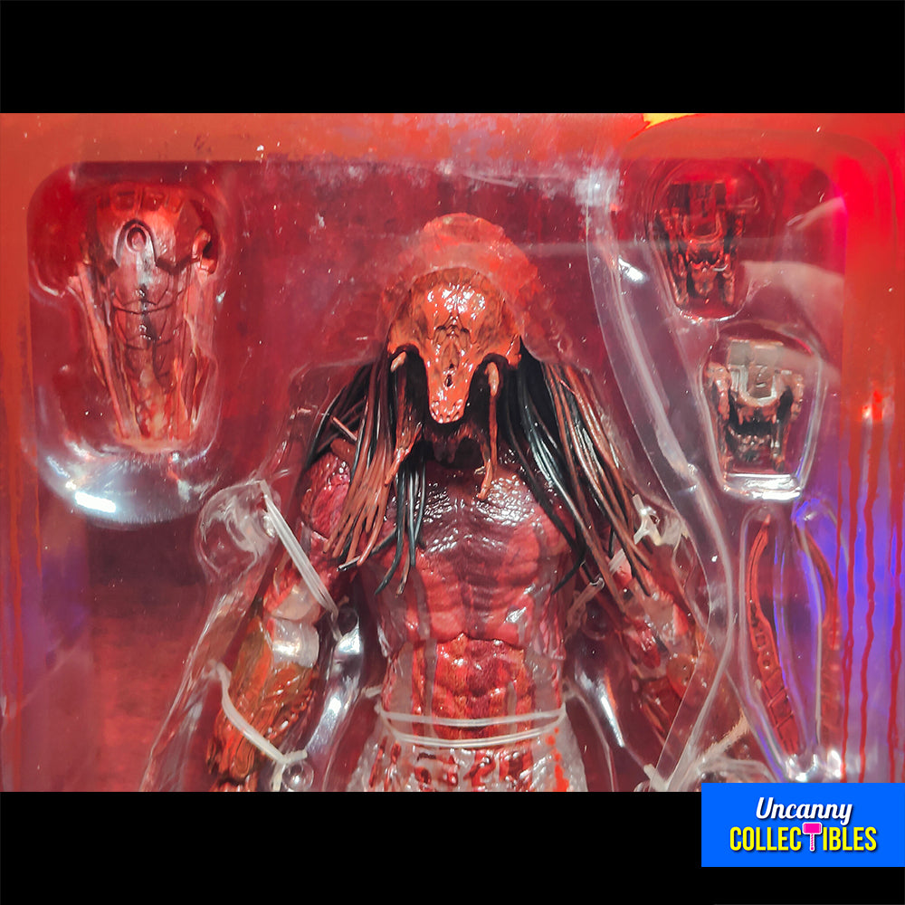 NECA Prey Ultimate Feral Bear Blood Predator 20 cm Action Figure – Predator, NECA, 20 cm, 2024, brand new collector item, Uncanny Collectibles Dublin Ireland
