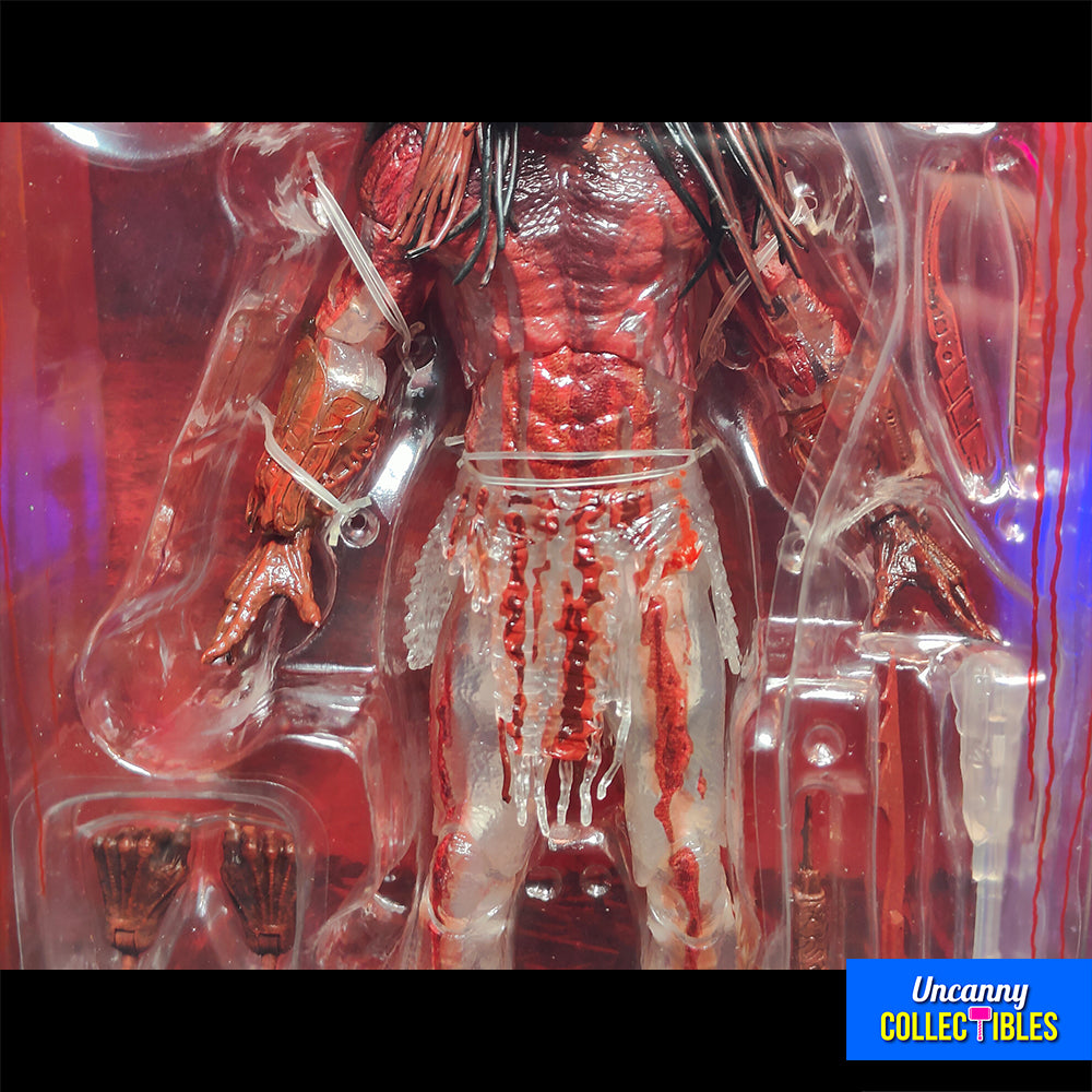 NECA Prey Ultimate Feral Bear Blood Predator 20 cm Action Figure – Predator, NECA, 20 cm, 2024, brand new collector item, Uncanny Collectibles Dublin Ireland