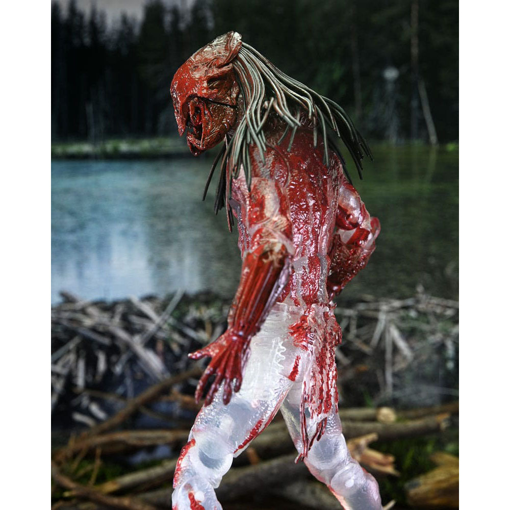 NECA Prey Ultimate Feral Bear Blood Predator 20 cm Action Figure – Predator, NECA, 20 cm, 2024, brand new collector item, Uncanny Collectibles Dublin Ireland