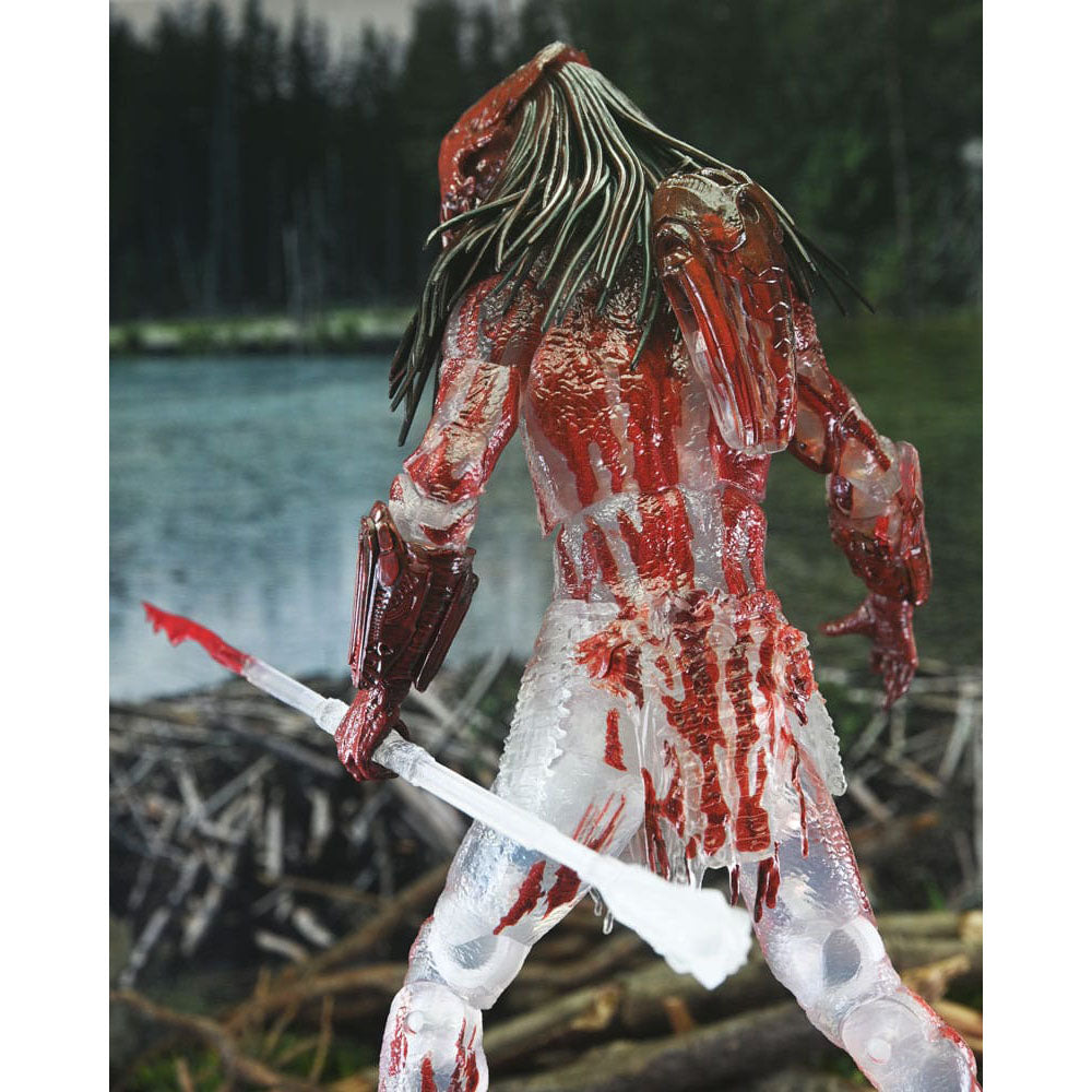 NECA Prey Ultimate Feral Bear Blood Predator 20 cm Action Figure – Predator, NECA, 20 cm, 2024, brand new collector item, Uncanny Collectibles Dublin Ireland