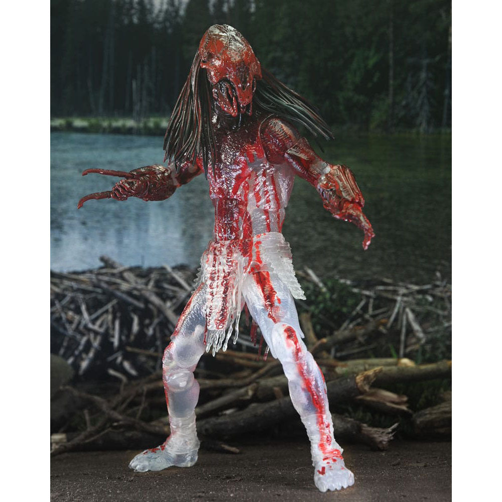 NECA Prey Ultimate Feral Bear Blood Predator 20 cm Action Figure – Predator, NECA, 20 cm, 2024, brand new collector item, Uncanny Collectibles Dublin Ireland