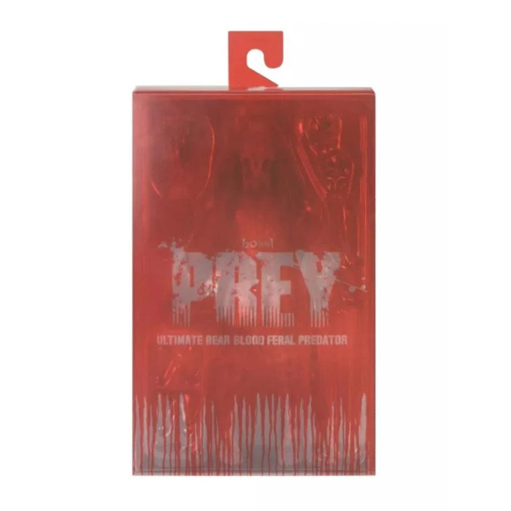 NECA Prey Ultimate Feral Bear Blood Predator 20 cm Action Figure – Predator, NECA, 20 cm, 2024, brand new collector item, Uncanny Collectibles Dublin Ireland