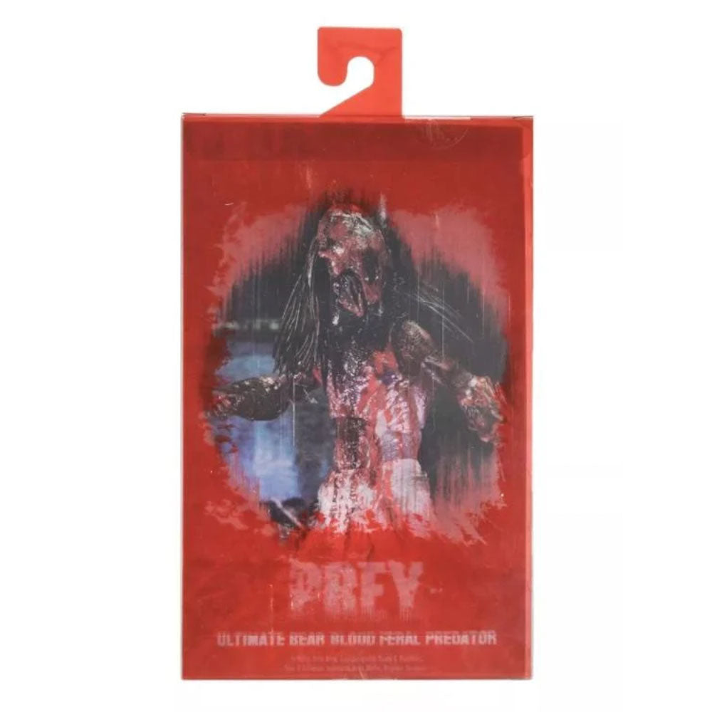 NECA Prey Ultimate Feral Bear Blood Predator 20 cm Action Figure – Predator, NECA, 20 cm, 2024, brand new collector item, Uncanny Collectibles Dublin Ireland