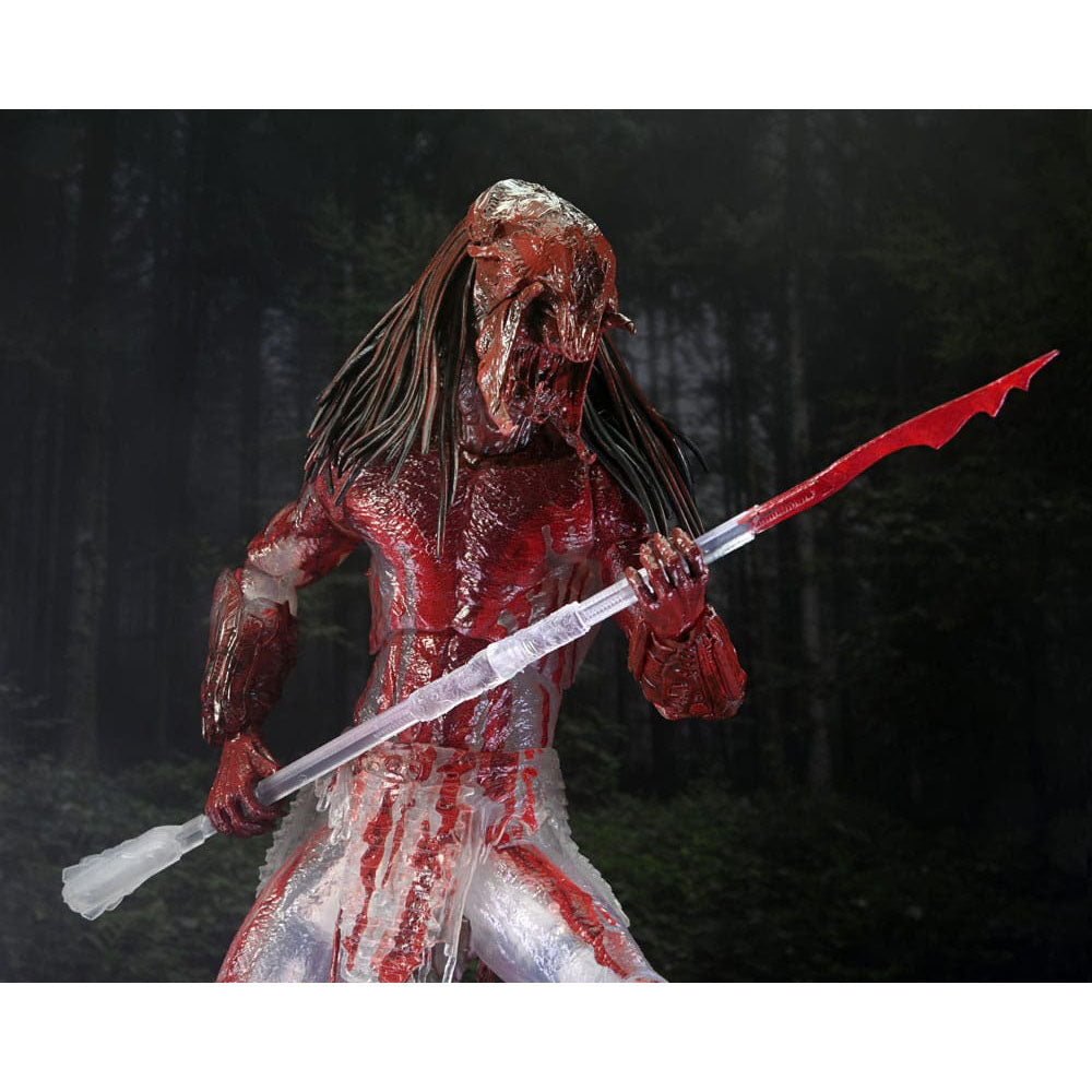 NECA Prey Ultimate Feral Bear Blood Predator 20 cm Action Figure – Predator, NECA, 20 cm, 2024, brand new collector item, Uncanny Collectibles Dublin Ireland