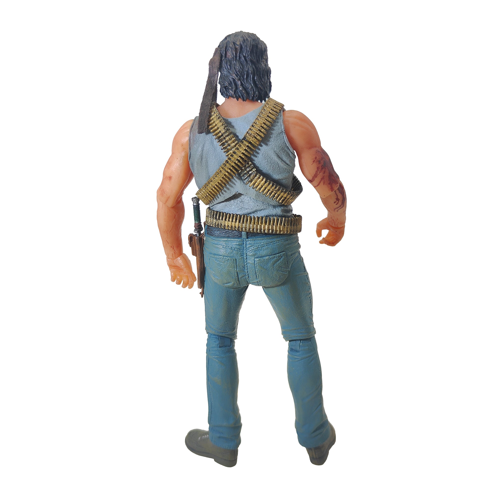 NECA Rambo First Blood John Rambo Action Figure 2013 18cm – TV Icons & Heroes, NECA, 18 cm, 2013, pre-owned collector piece, Uncanny Collectibles Dublin Ireland