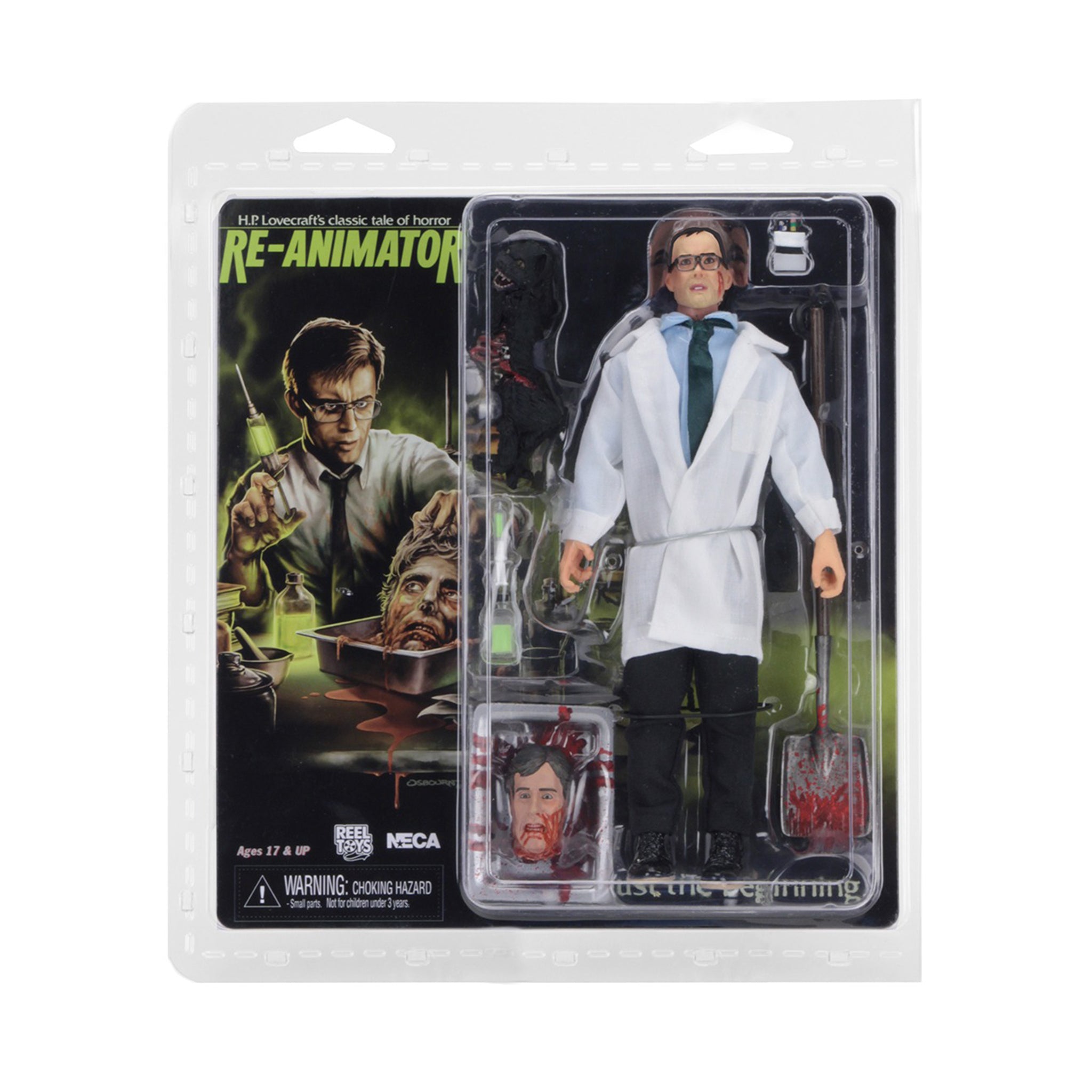 NECA Re-Animator Herbert West Retro Cloth Action Figure – photo 6 of 7