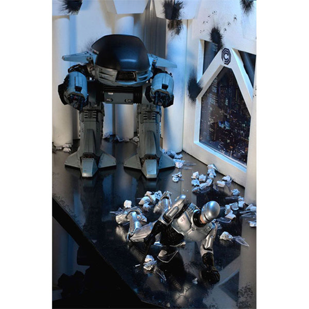 NECA Robocop Deluxe ED-209 Action Figure With Sound 18cm Scale – Robocop, NECA, 26 cm, 2024, brand new collector item, Uncanny Collectibles Dublin Ireland