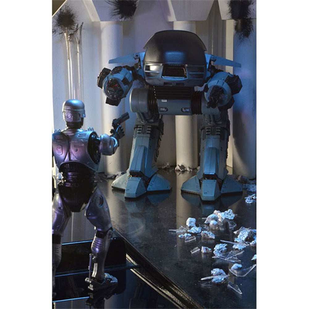 NECA Robocop Deluxe ED-209 Action Figure With Sound 18cm Scale – Robocop, NECA, 26 cm, 2024, brand new collector item, Uncanny Collectibles Dublin Ireland