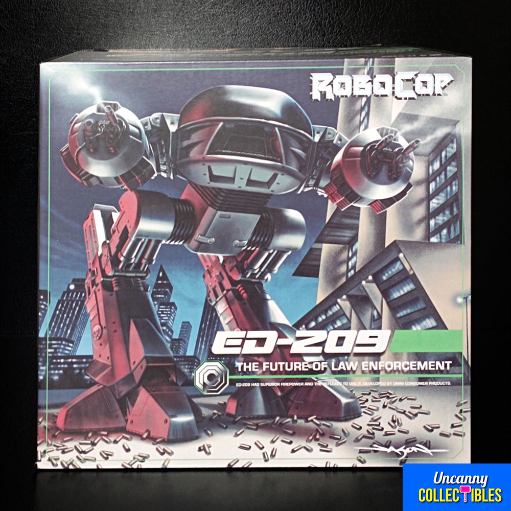 NECA Robocop Deluxe ED-209 Action Figure With Sound 18cm Scale – Robocop, NECA, 26 cm, 2024, brand new collector item, Uncanny Collectibles Dublin Ireland