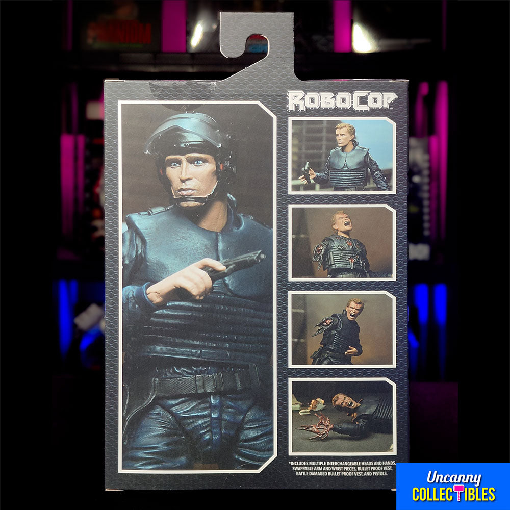 NECA Robocop Ultimate Alex Murphy In OCP Uniform 18 cm Action Figure – Robocop, NECA, 18 cm, 2024, brand new collector item, Uncanny Collectibles Dublin Ireland