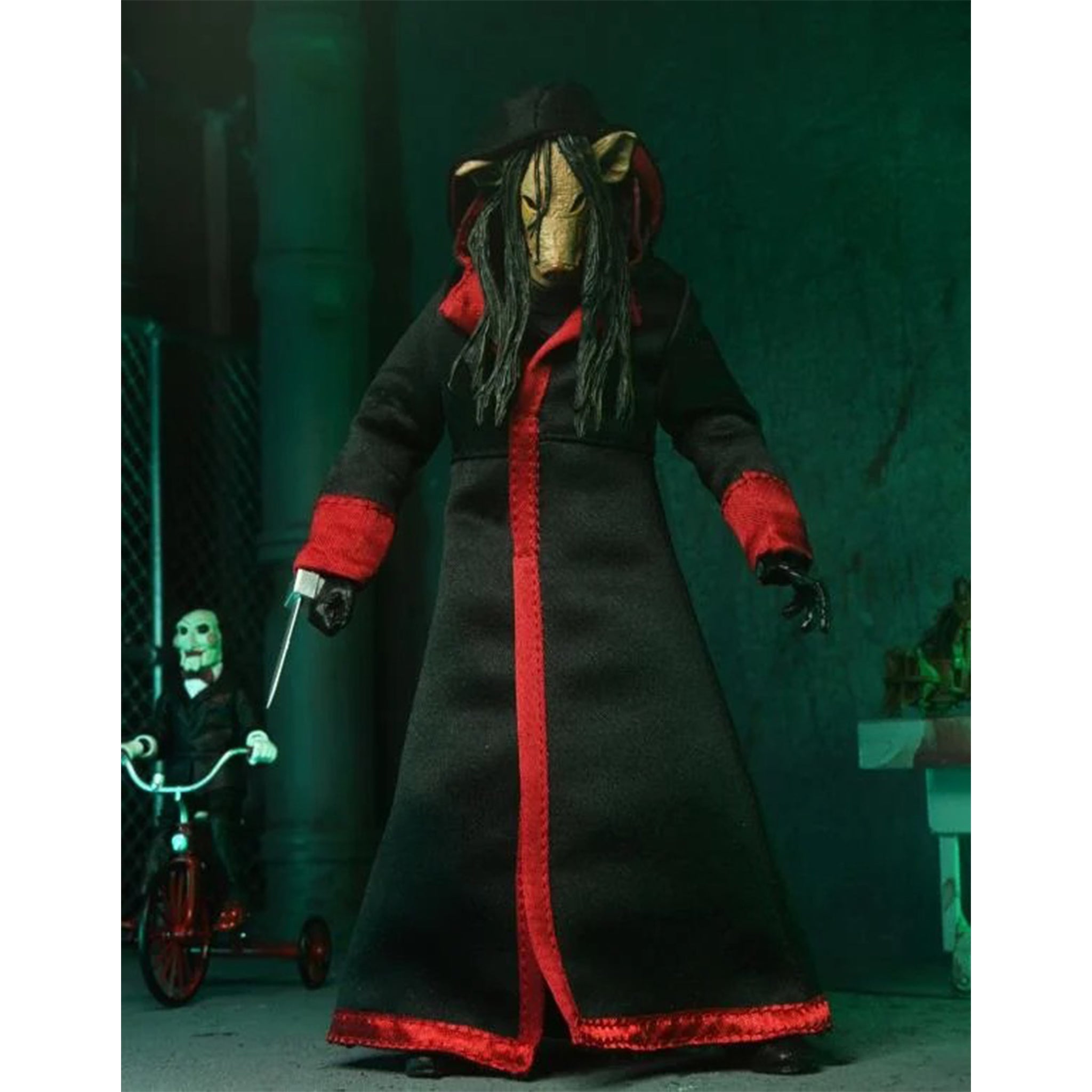 NECA Saw Ultimate Jigsaw Killer Action Figure 18cm – Saw, NECA, 18 cm, brand new collector item, Uncanny Collectibles Dublin Ireland