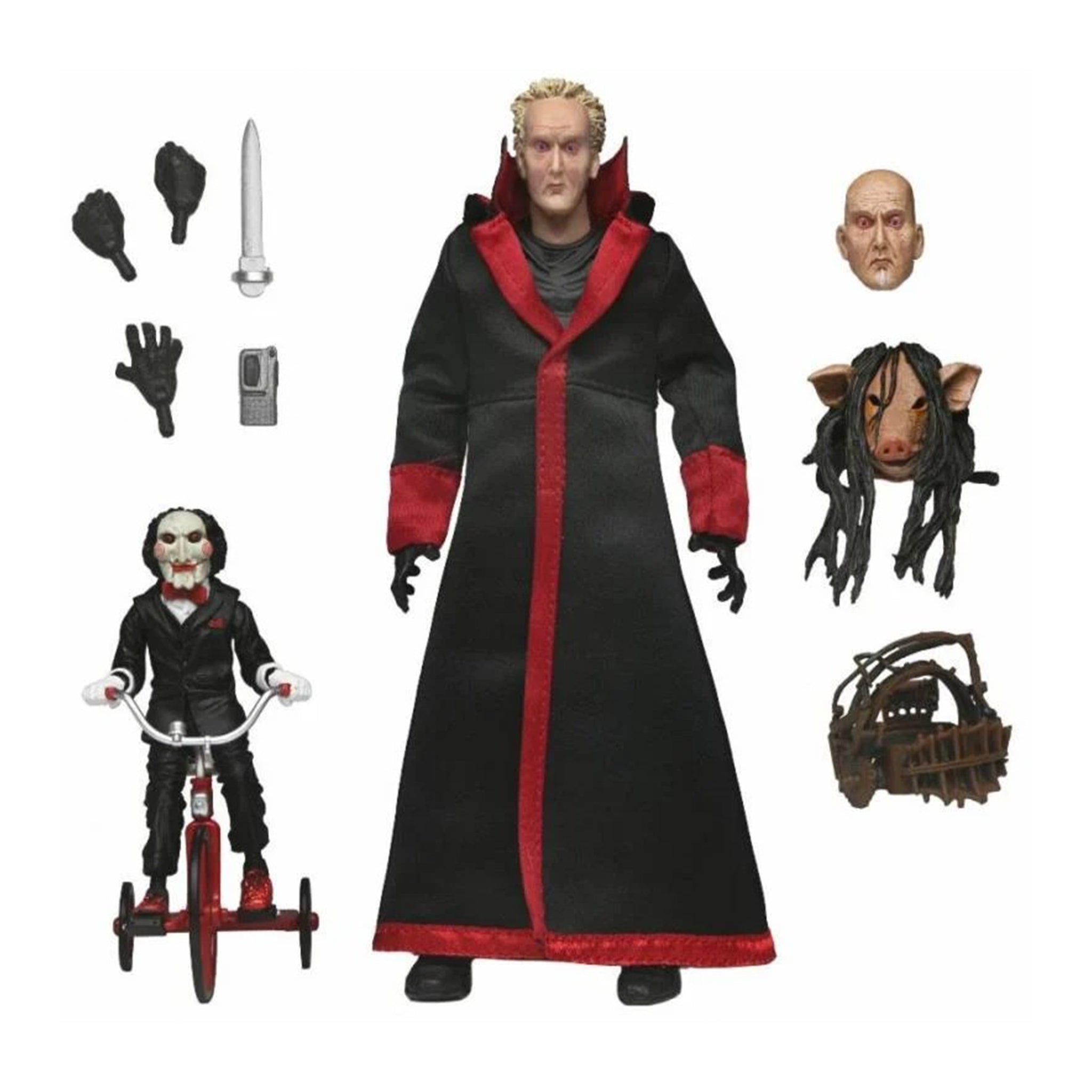 NECA Saw Ultimate Jigsaw Killer Action Figure 18cm – Saw, NECA, 18 cm, brand new collector item, Uncanny Collectibles Dublin Ireland