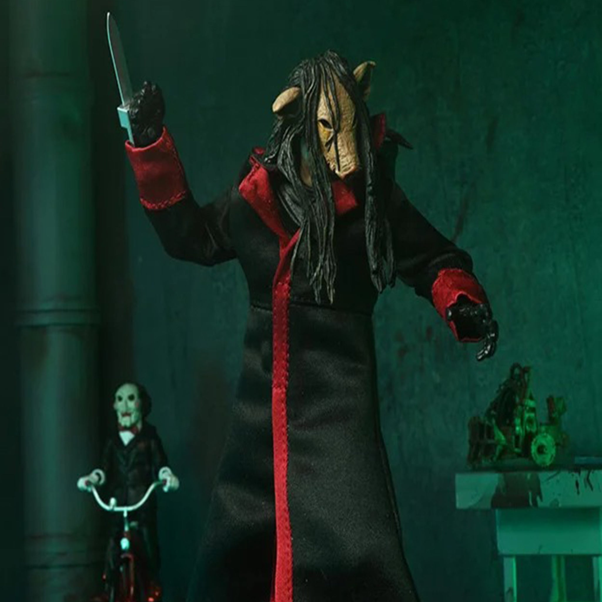 NECA Saw Ultimate Jigsaw Killer Action Figure 18cm – Saw, NECA, 18 cm, brand new collector item, Uncanny Collectibles Dublin Ireland