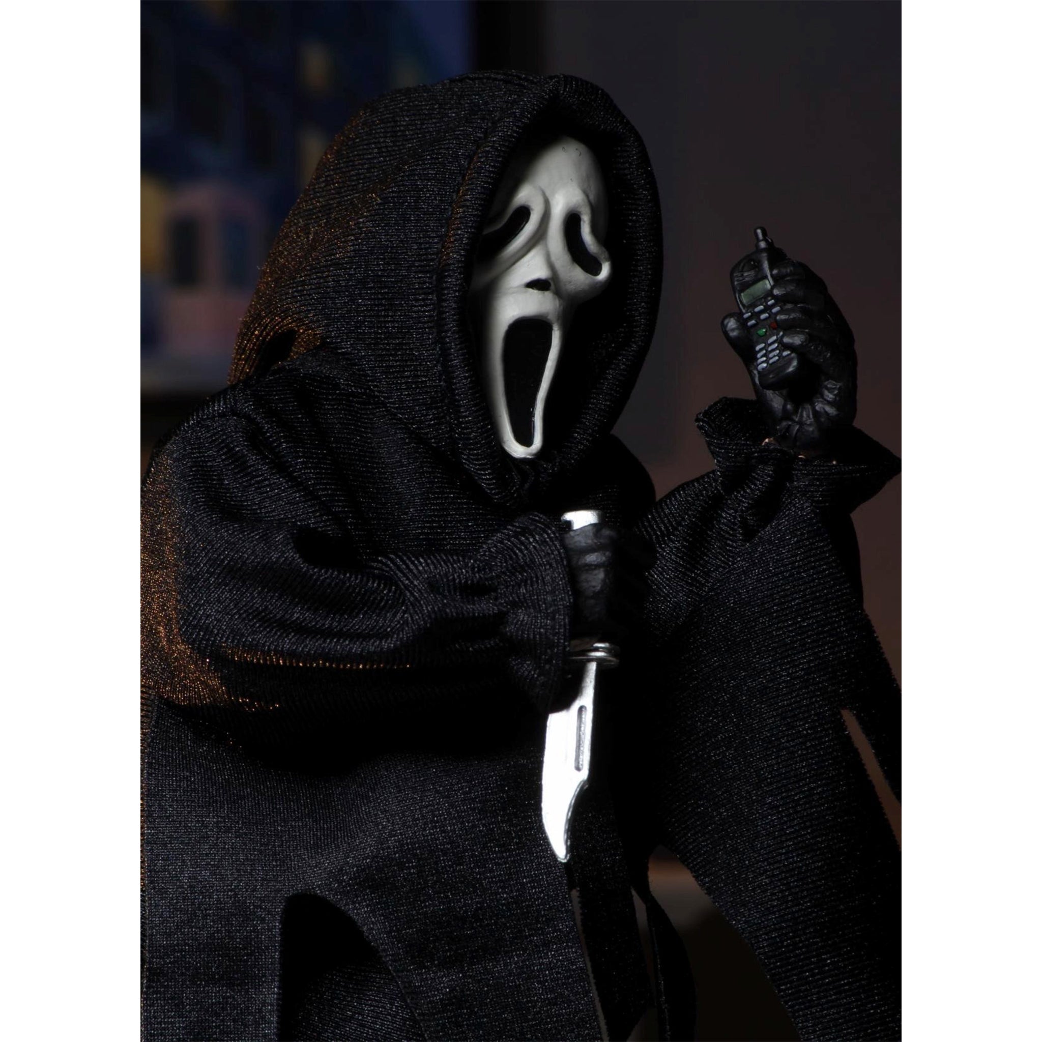 NECA Scream Ghost Face Retro Clothed Action Figure 20cm – Scream, NECA, 20 cm, brand new collector item, Uncanny Collectibles Dublin Ireland
